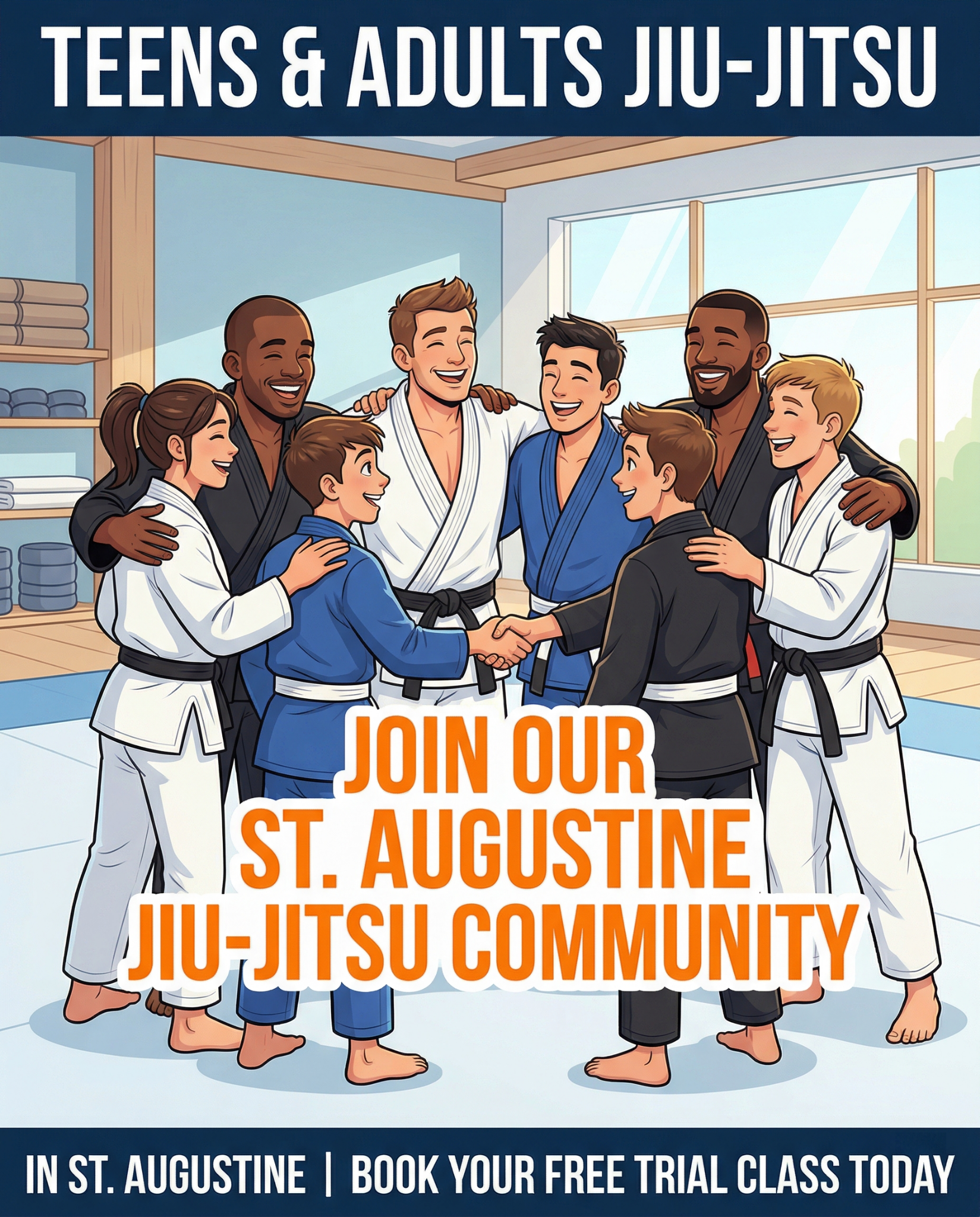 Art of War Jiu Jitsu St. Augustine  Facebook ad