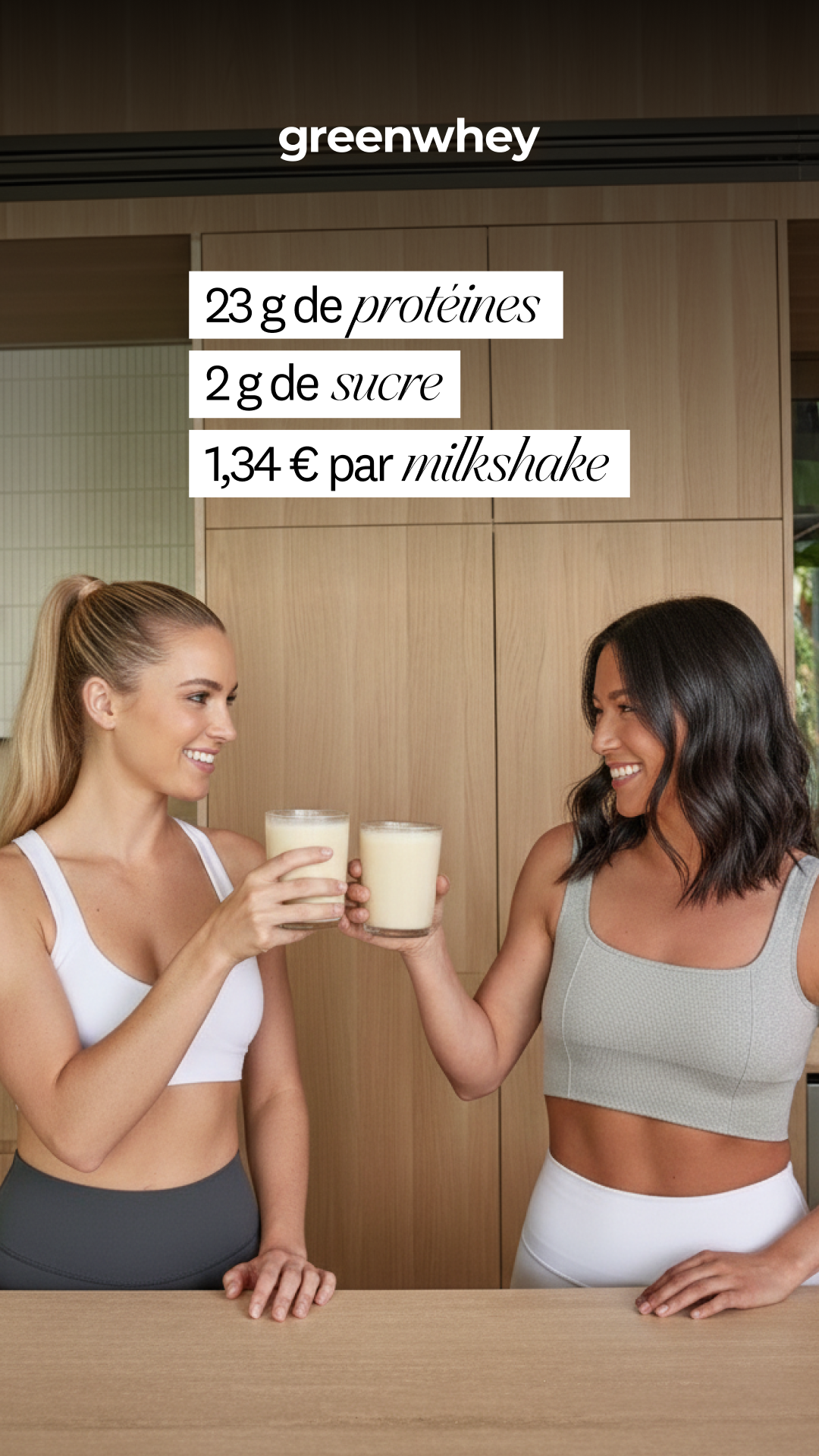 greenwhey Facebook ad