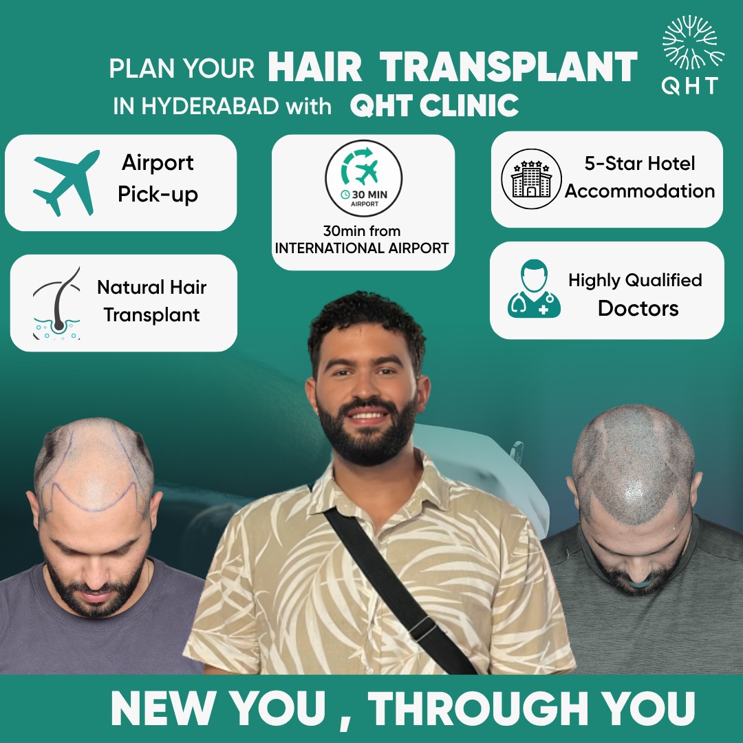 QHT Hyderabad- Best Hair Transplant Clinic Facebook ad