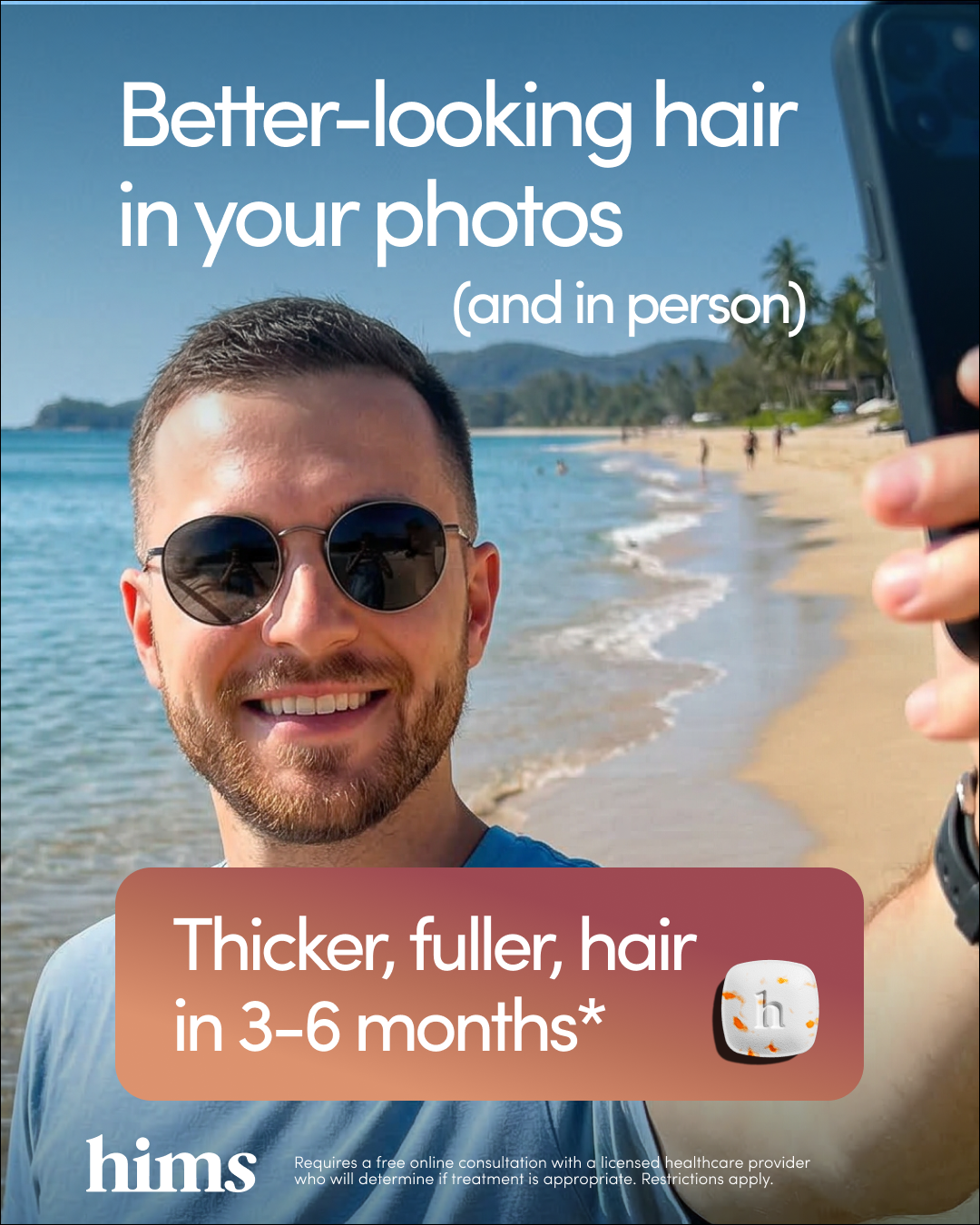 hims Facebook ad
