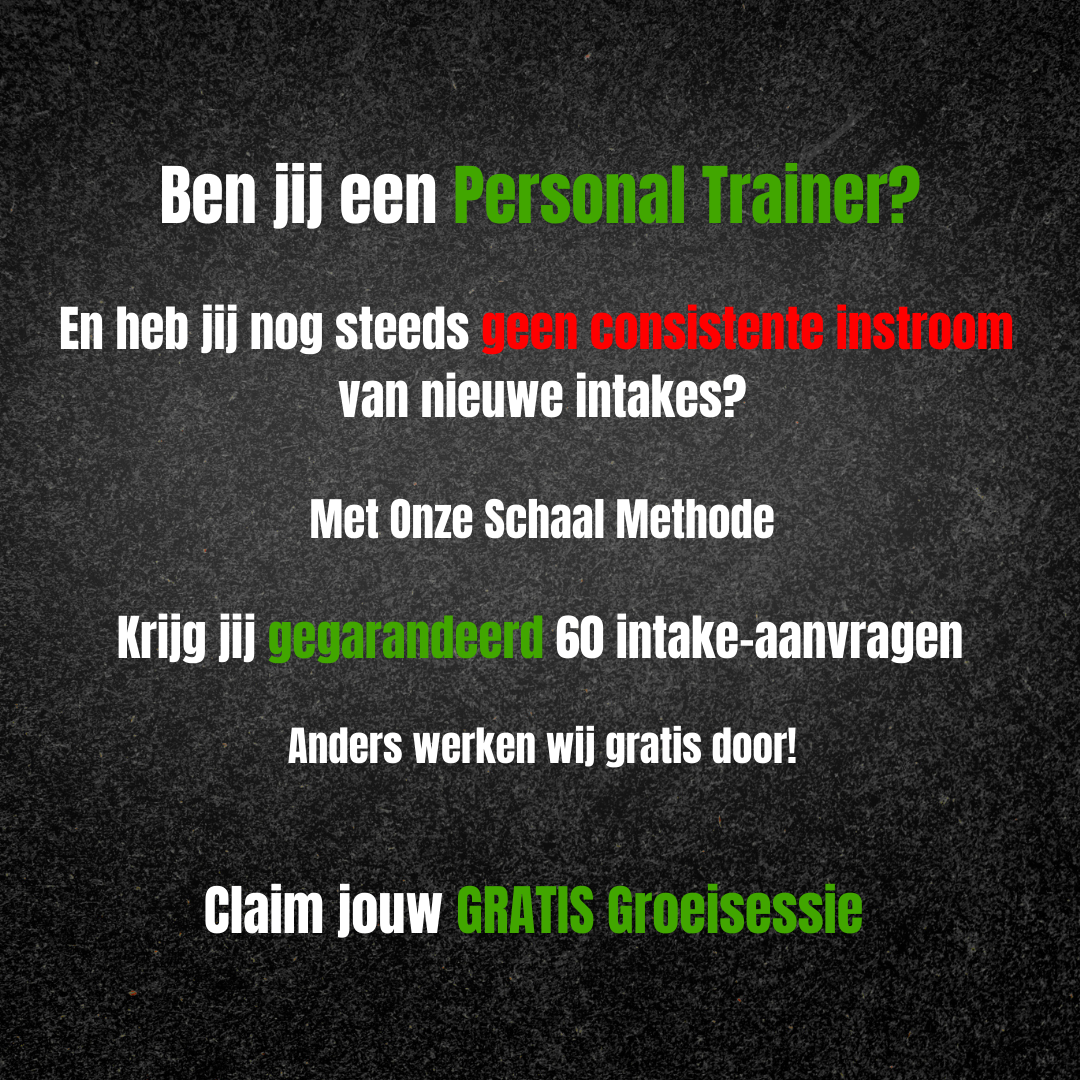 Jake van Steeg Facebook ad: Gratis Groeisessie!