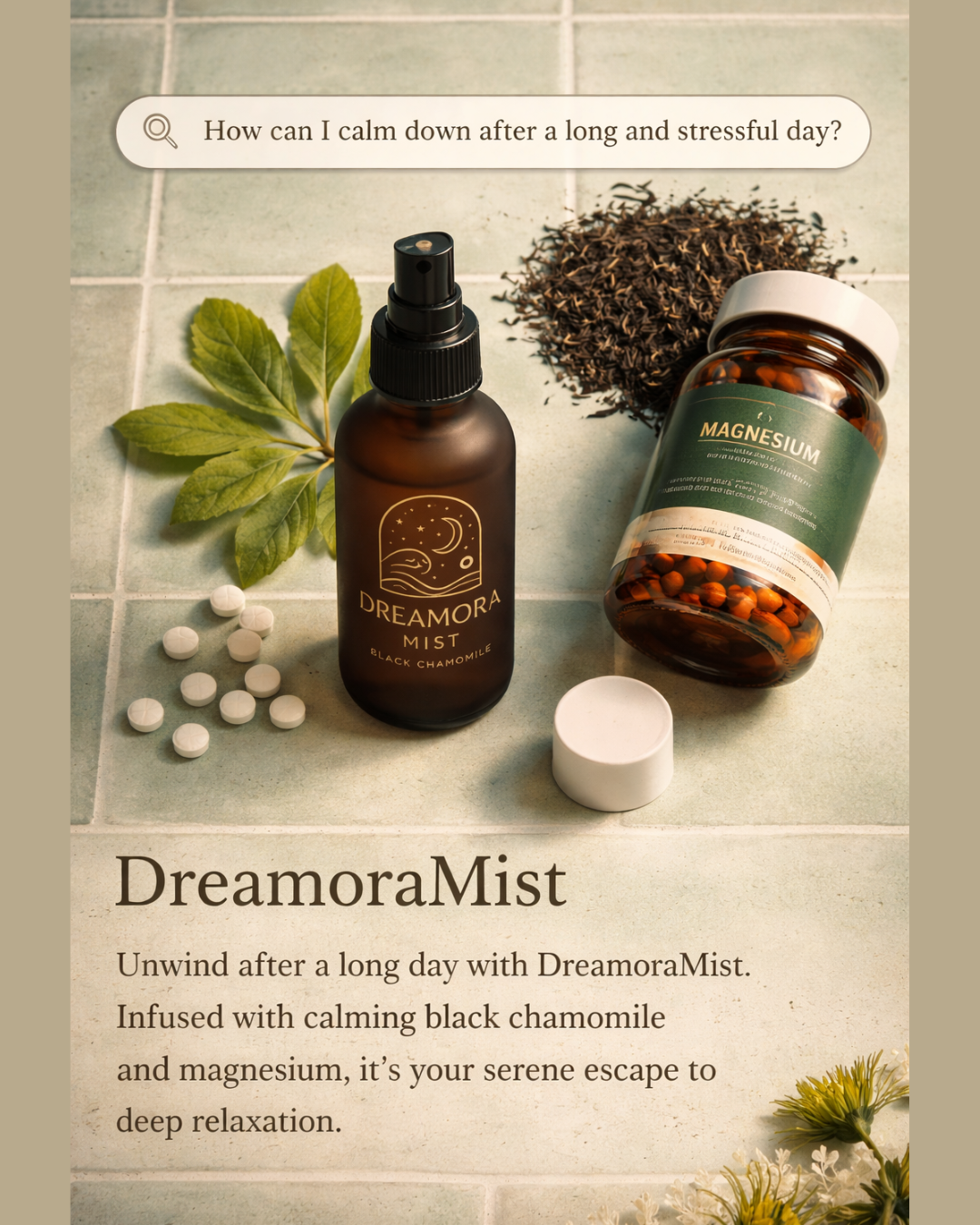 DreamoraMist Facebook ad