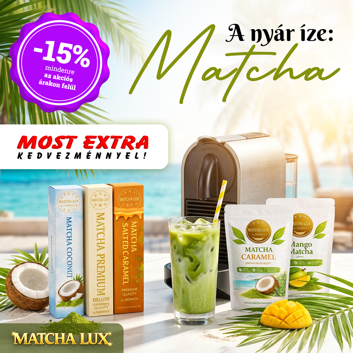 Matcha Lux - Prémium Matcha Tea Facebook ad
