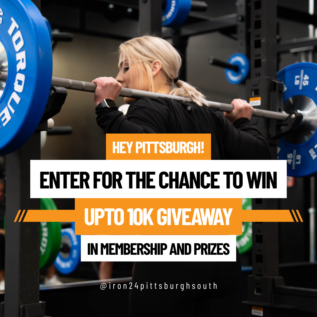 Iron24pittsburghsouth Facebook ad: 10K GIVEAWAY!