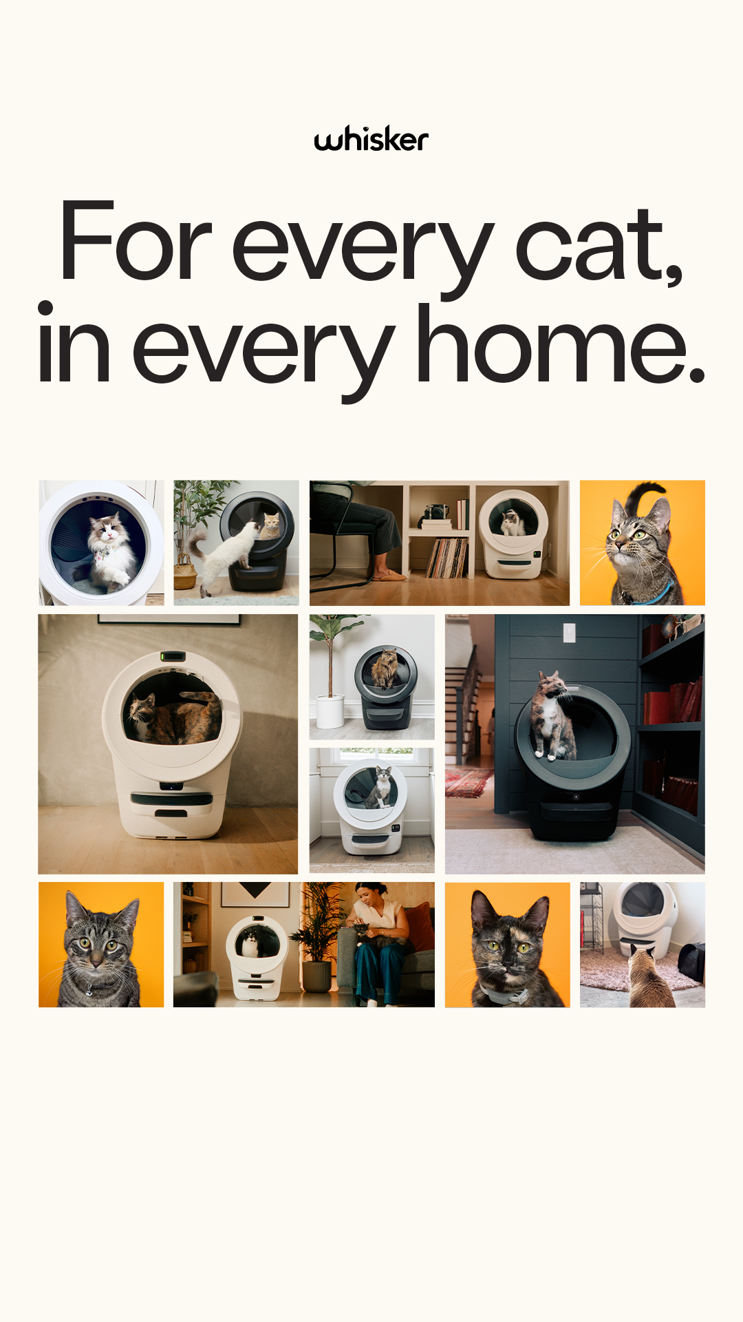 Litter-Robot by Whisker Facebook ad