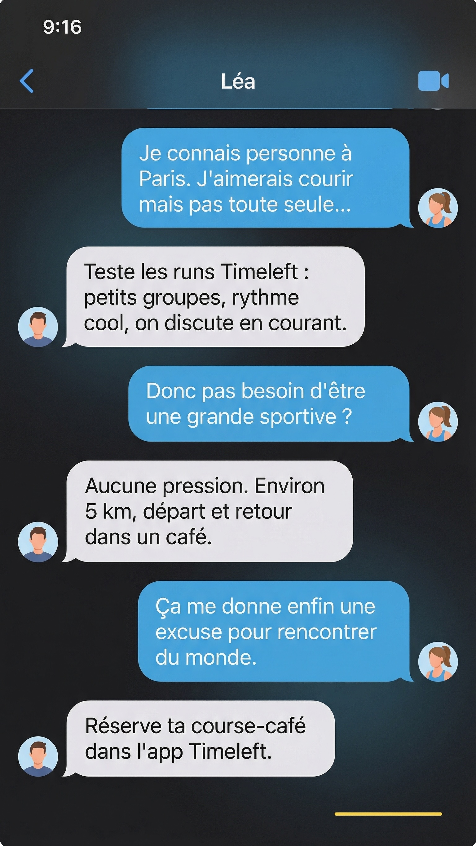 Timeleft Facebook ad
