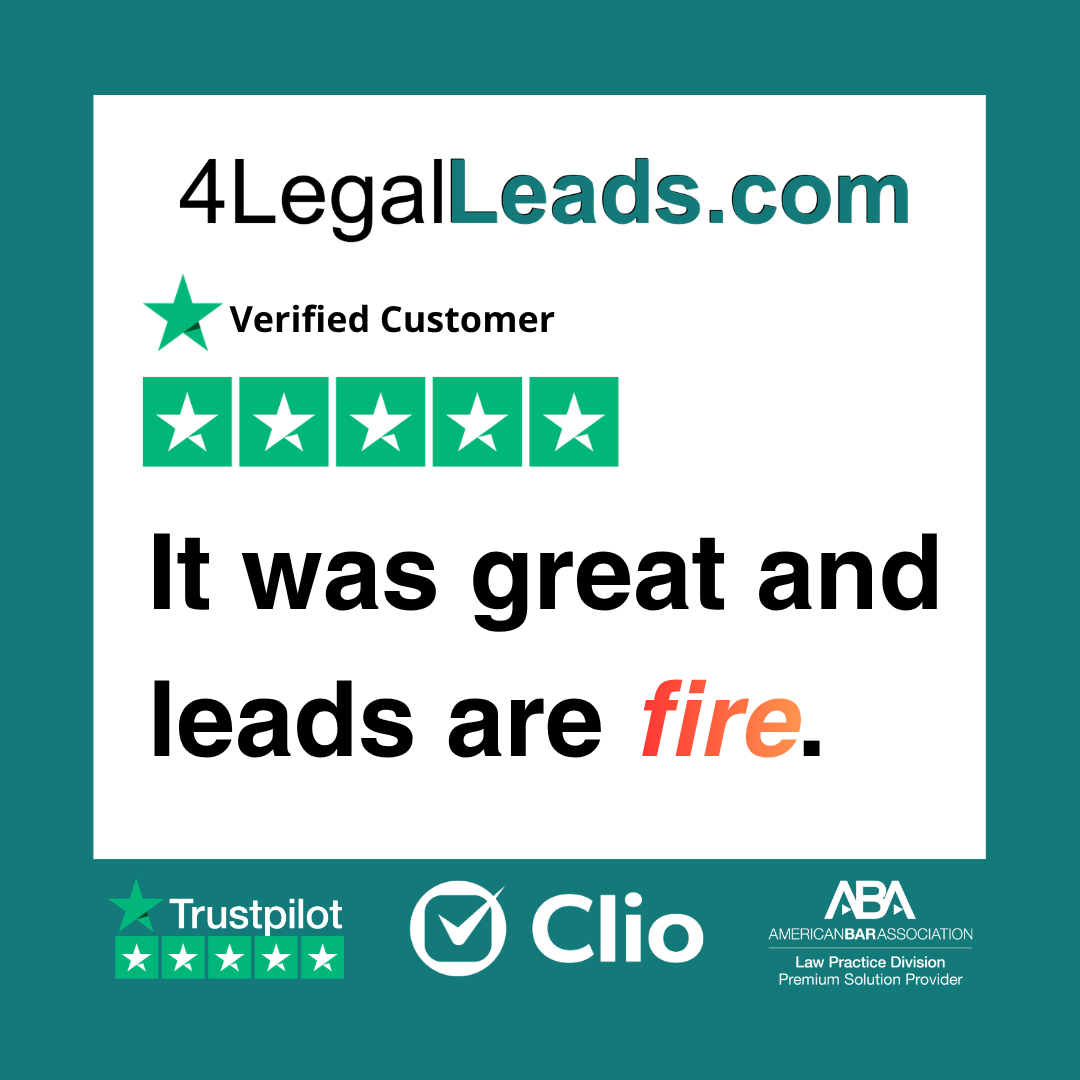 4LegalLeads.com: Leads for Law Firms & Selling Legal Plans Facebook ad