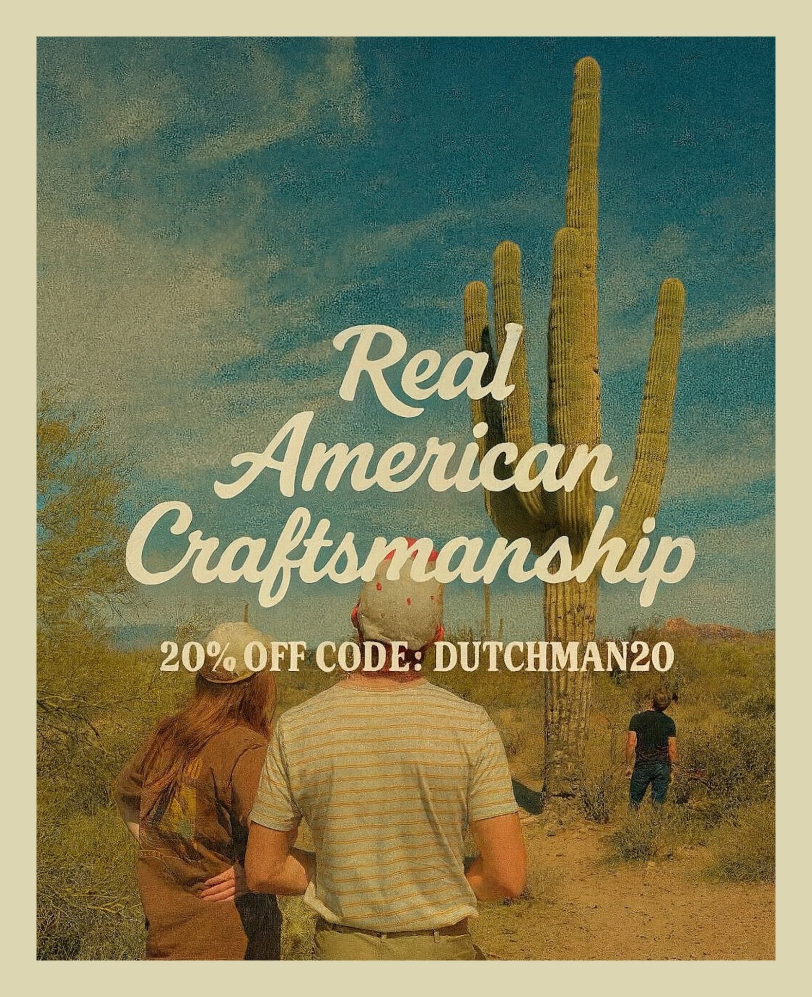Lost Dutchman Leather Goods Facebook ad