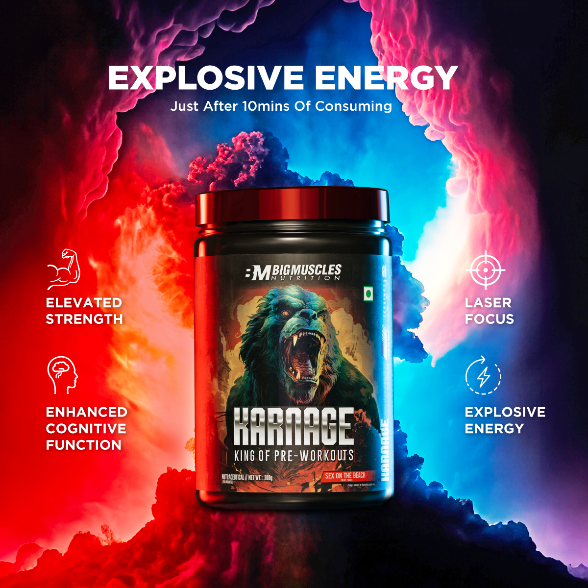 BigMuscles Nutrition Facebook ad