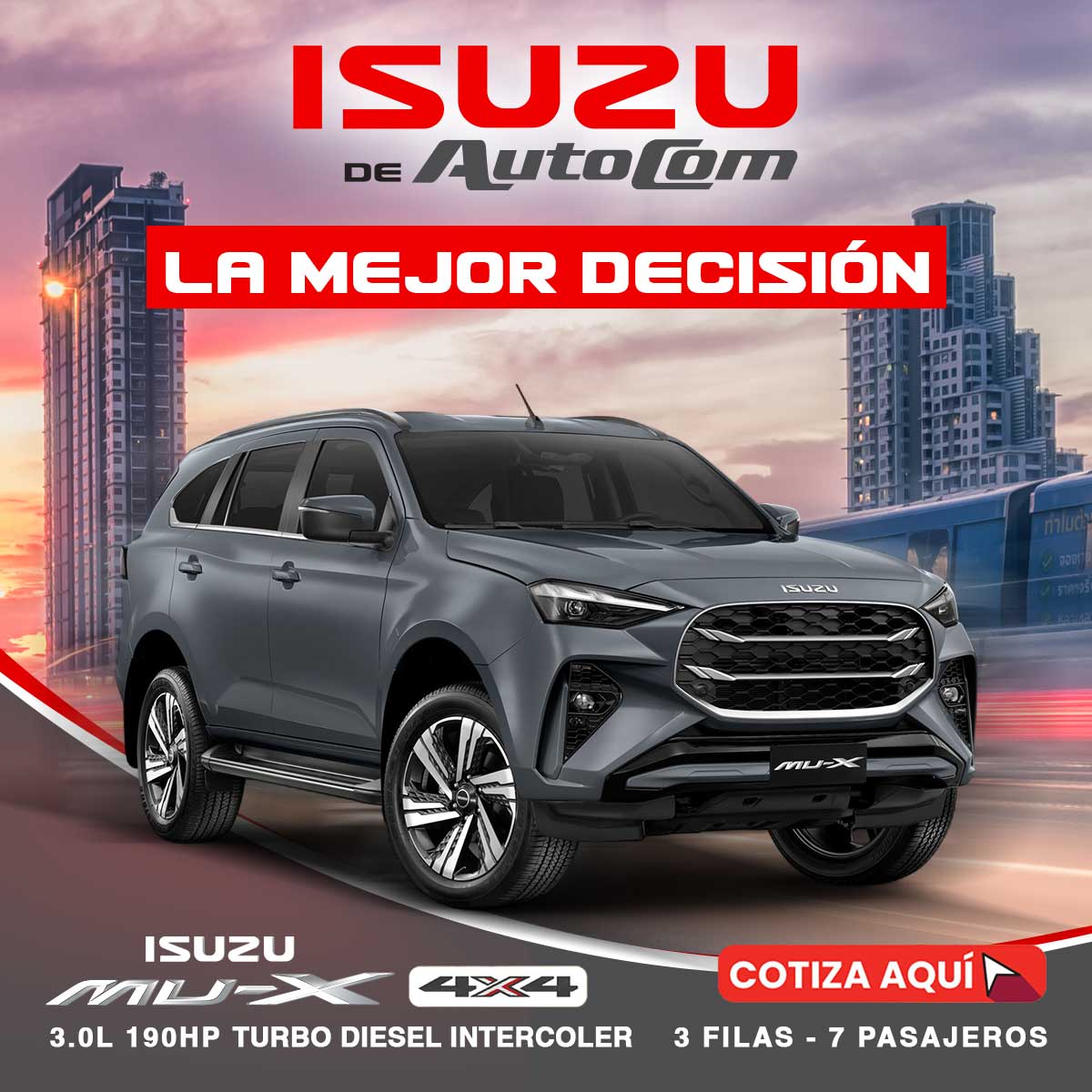 Isuzu Guatemala Facebook ad