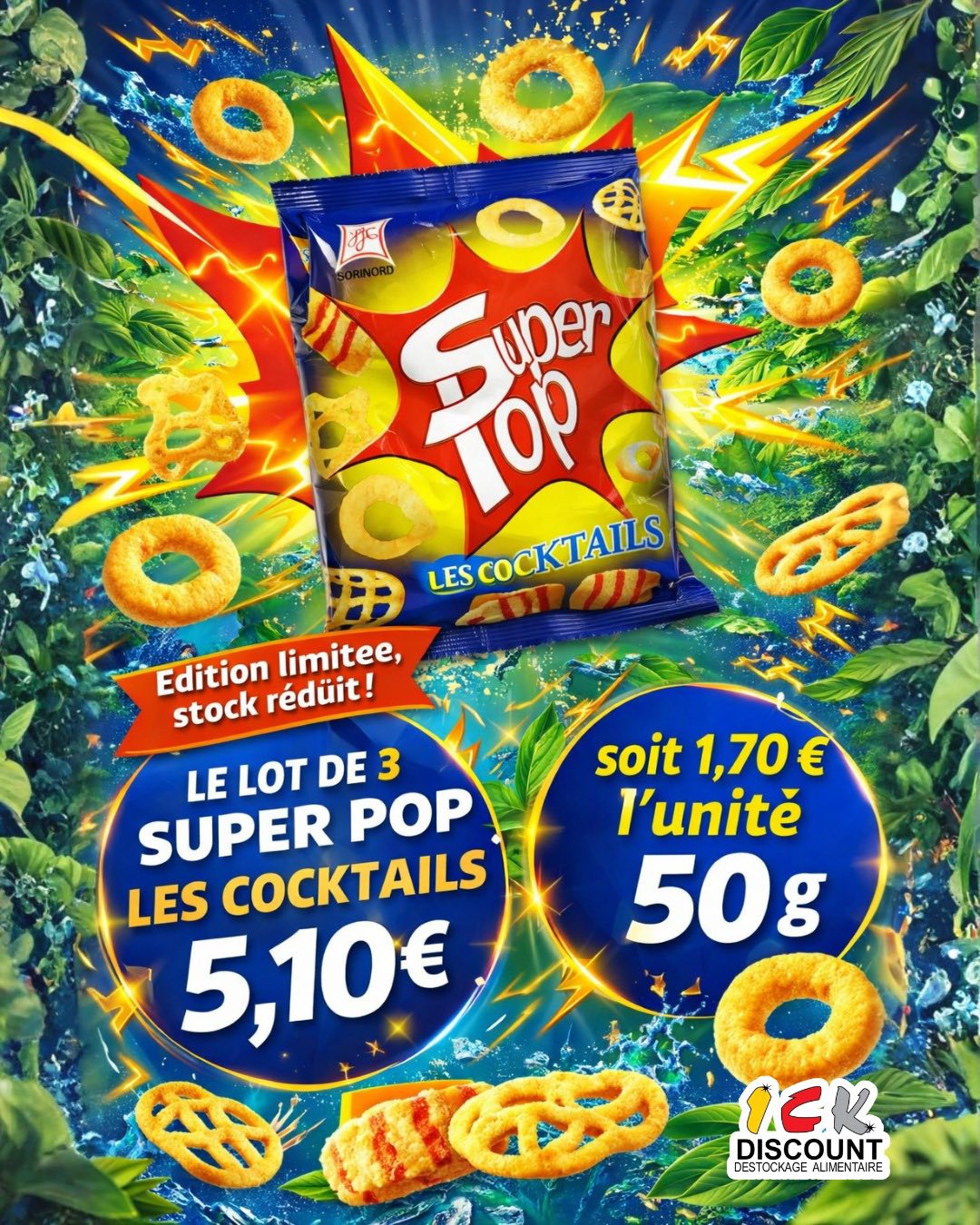 ICK Discount, Saint-André Facebook ad: ICK DISCOUNT: UNE OPPORTUNITÉ UNIQUE POUR LES RÉUNIONNAIS!