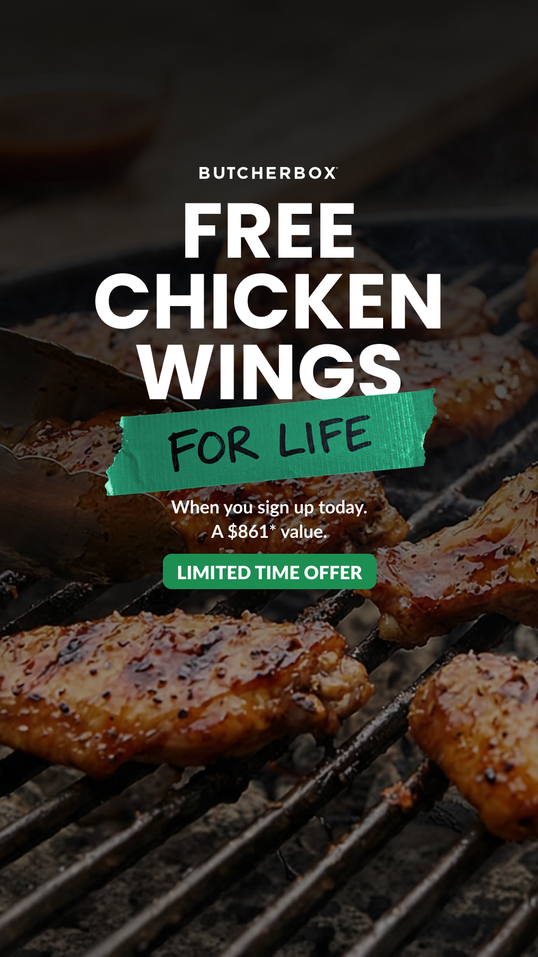 ButcherBox Facebook ad