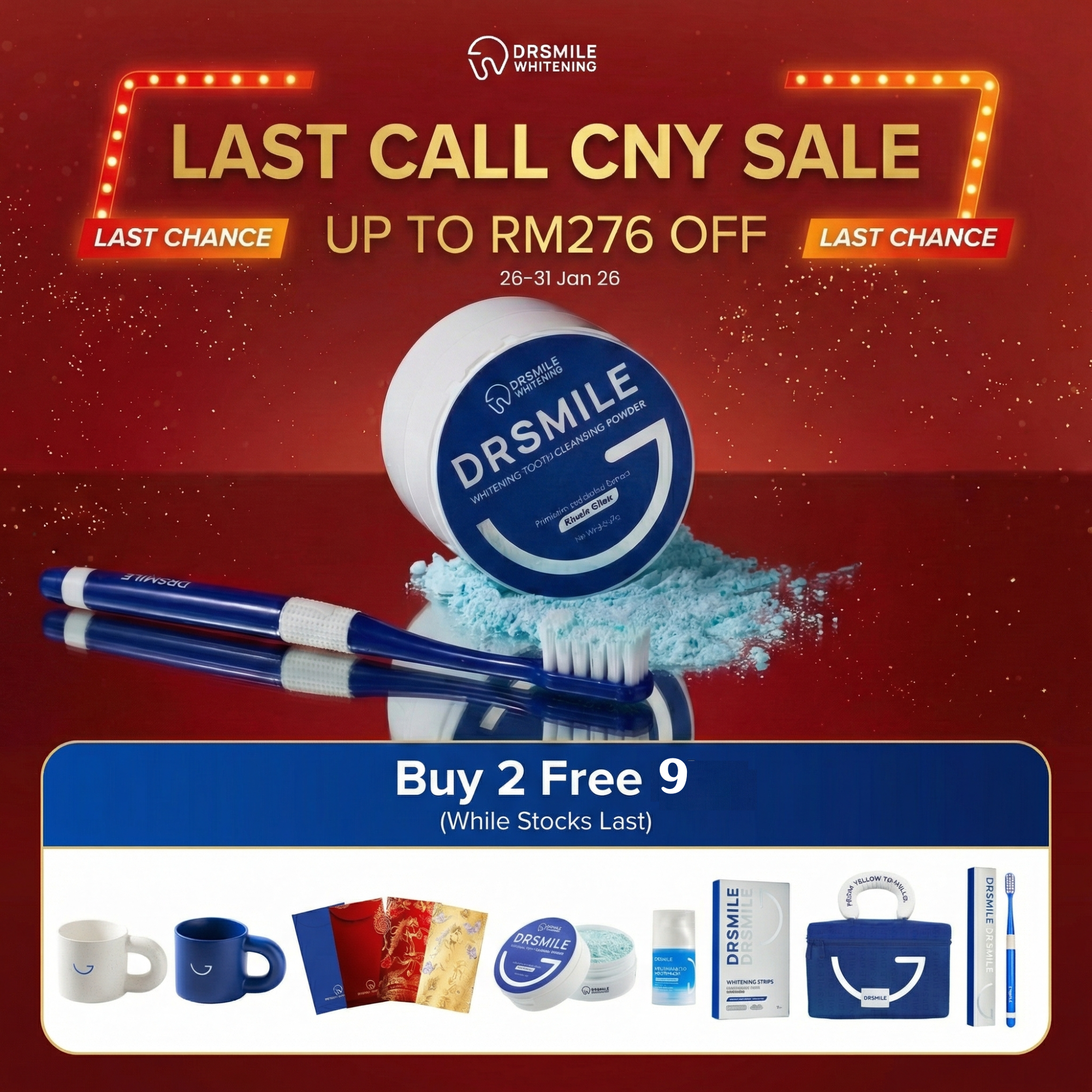 Dr Smile Whitening Solution Facebook ad