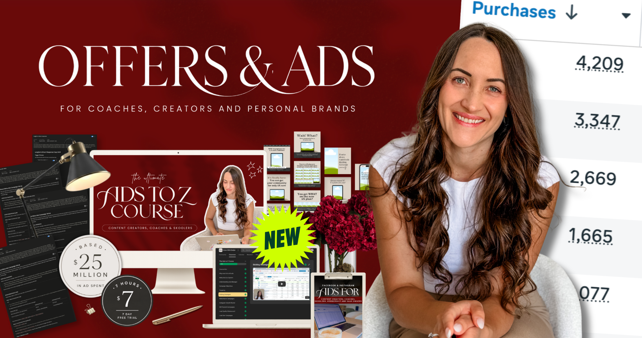 Evelyn Weiss Coaching Facebook ad