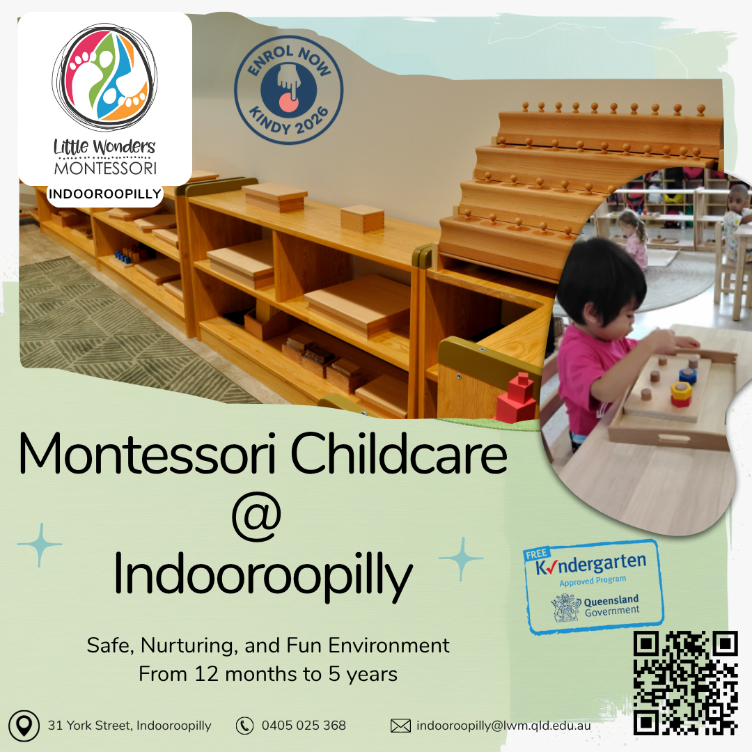 Little Wonders Montessori - Indooroopilly Facebook ad from Sep 10, 2025