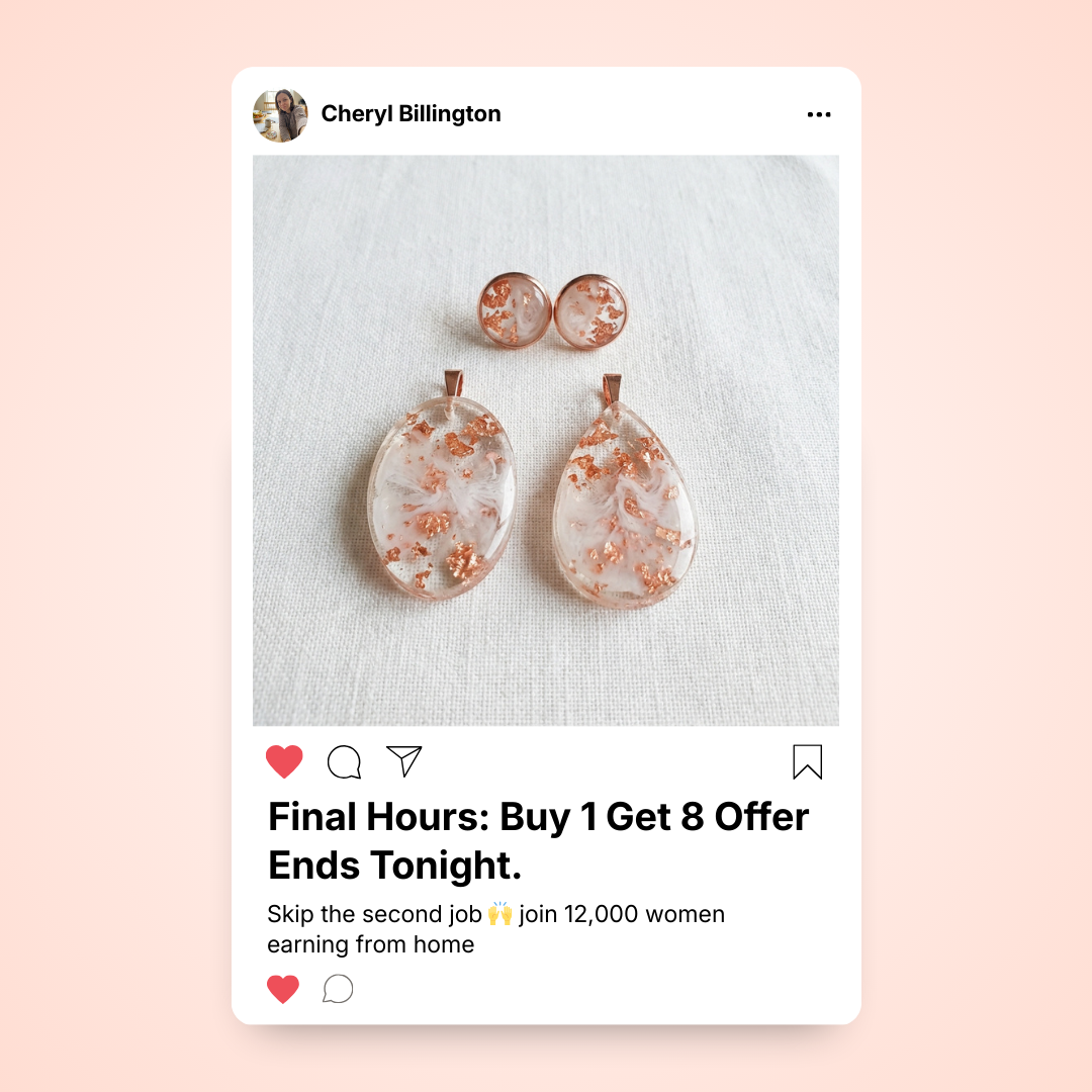 My Crafting Lab Facebook ad