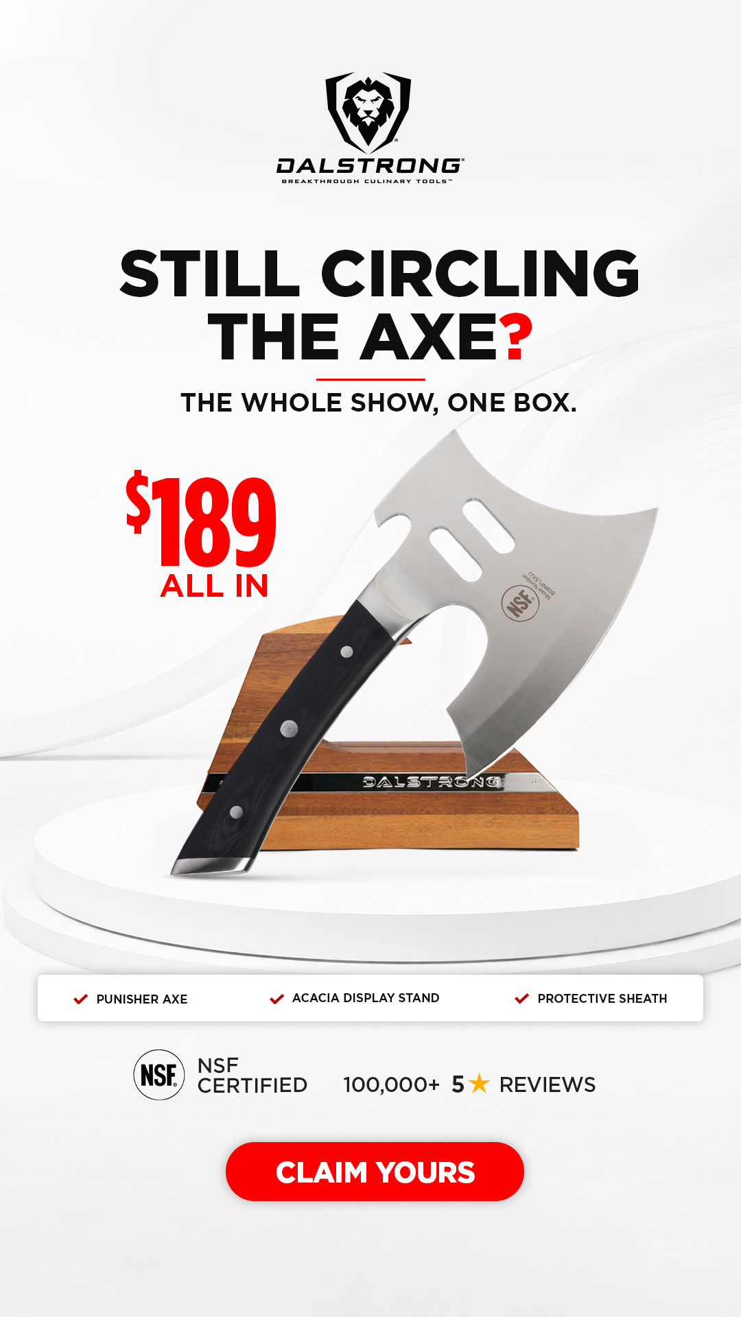 Dalstrong Facebook ad