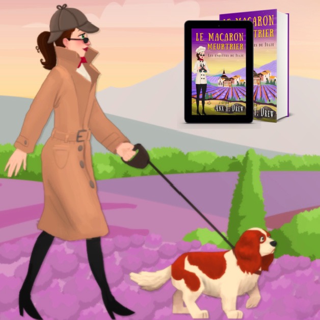 Ana T. Drew Livres Facebook ad: Le Macaron meurtrier (t. 1 des Enquêtes de Julie)