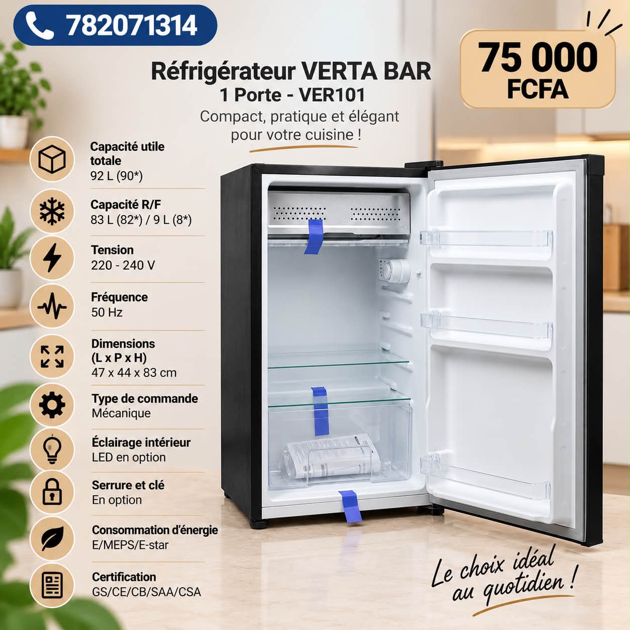 Rassoul Trading Facebook ad: ÉQUIPEZ VOTRE CUISINE AVEC RASSOUL TRADING!