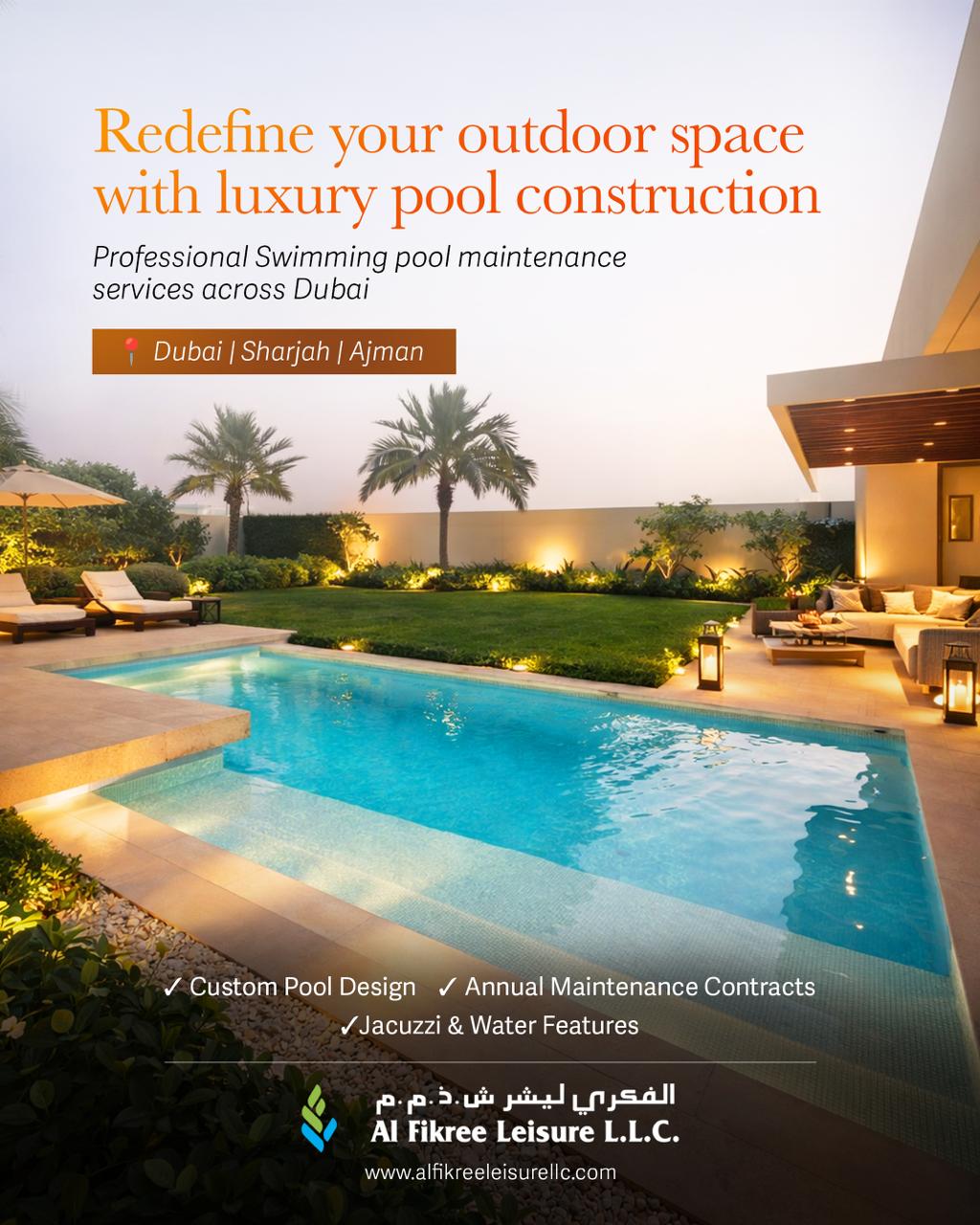 Al Fikree Leisure LLC, Dubai Facebook ad