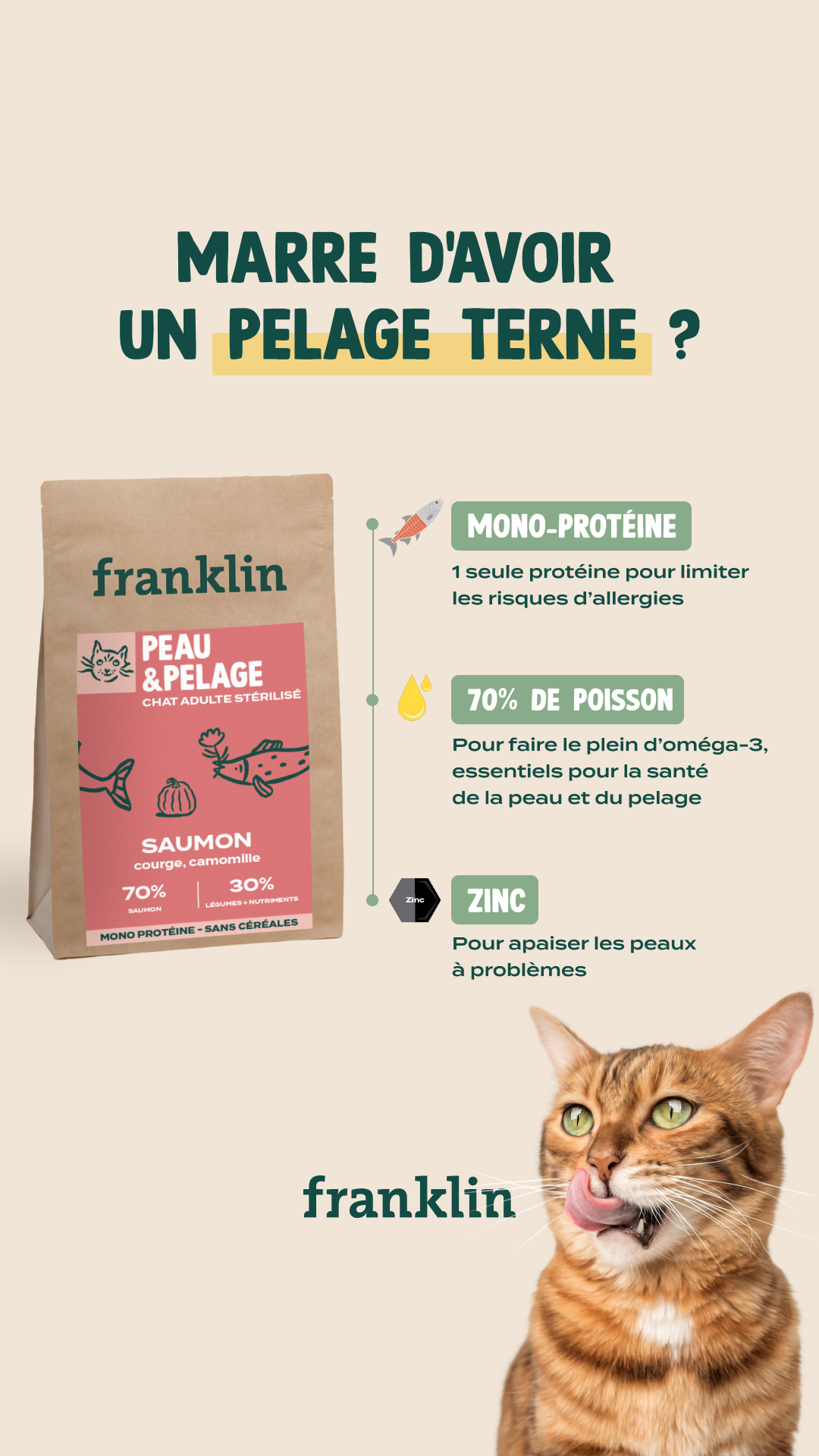 Franklin Pet Food Facebook ad