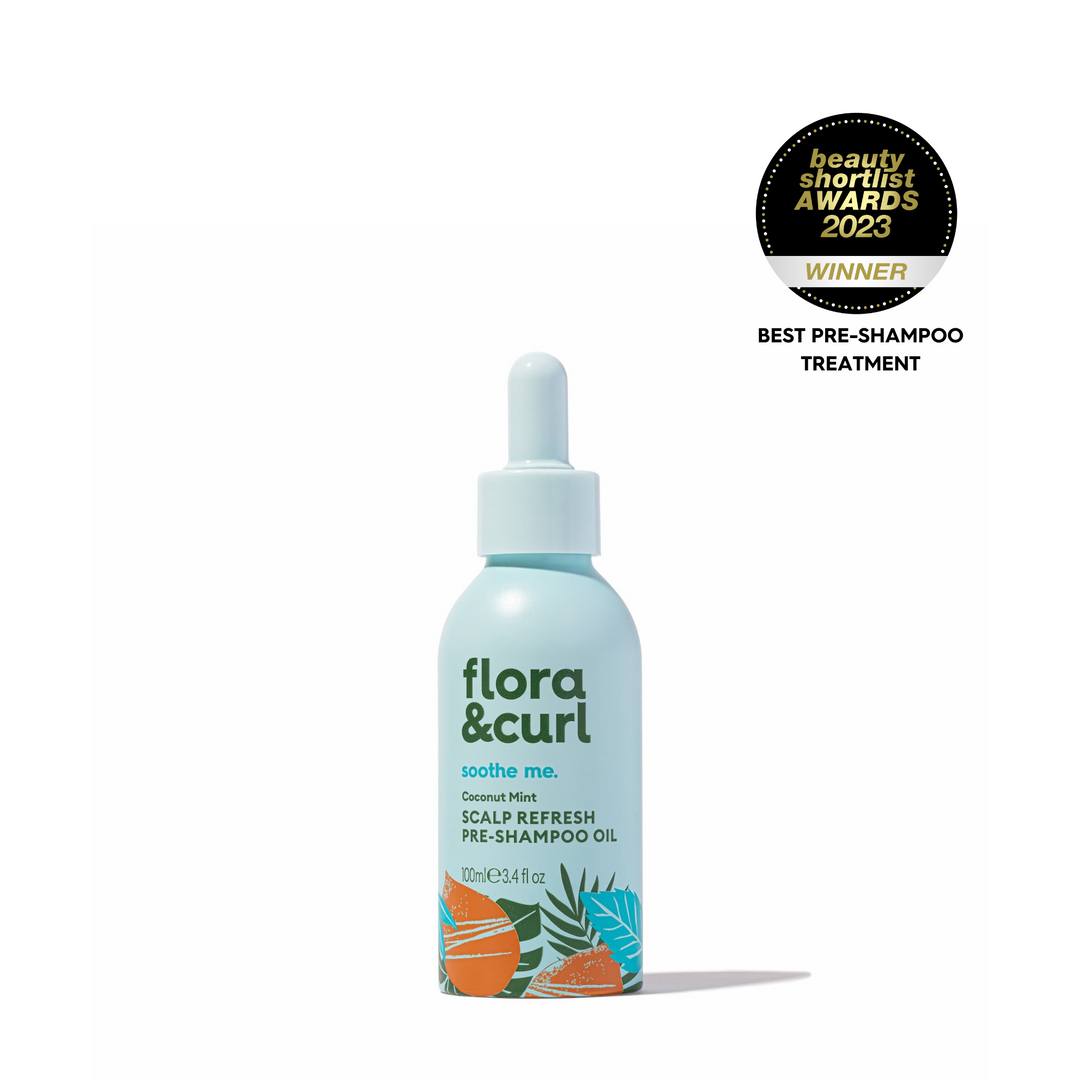 Flora & Curl Haircare Facebook ad