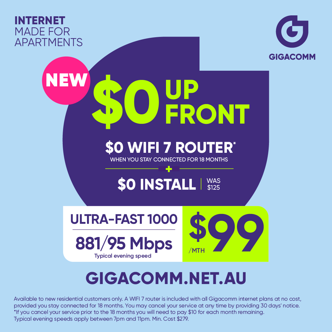 Gigacomm Facebook ad