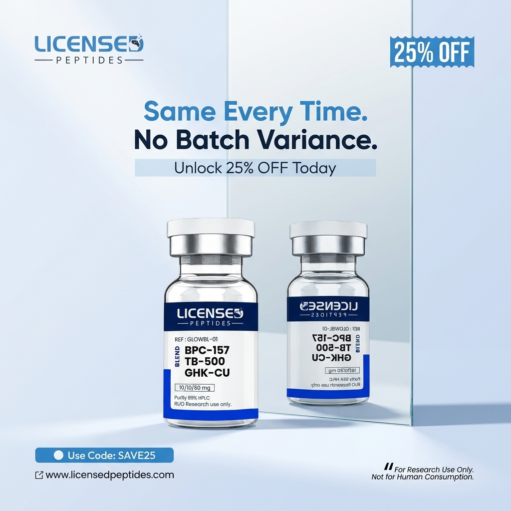 LicensedPeptides Facebook ad