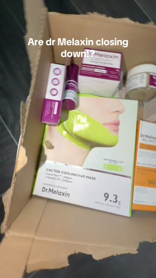 Dr.Melaxin UK Facebook ad: 10-Step Skin Renewal Routine Set