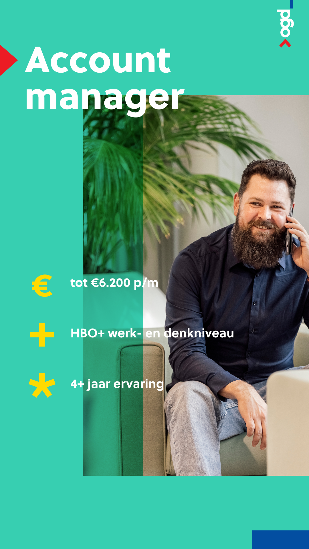 OGD Facebook ad: Accountmanager Managed Services bij OGD