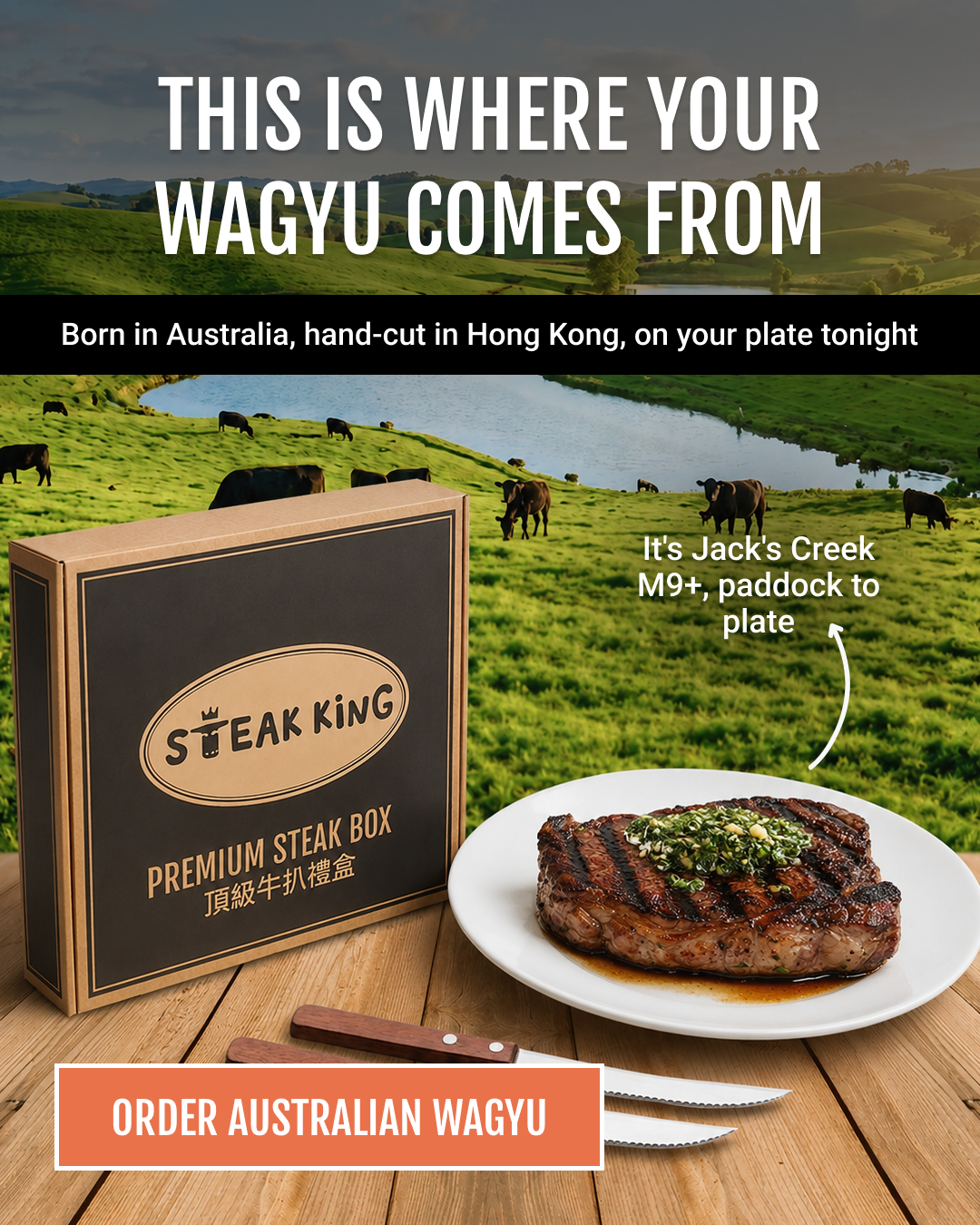 Steak King Foods Facebook ad