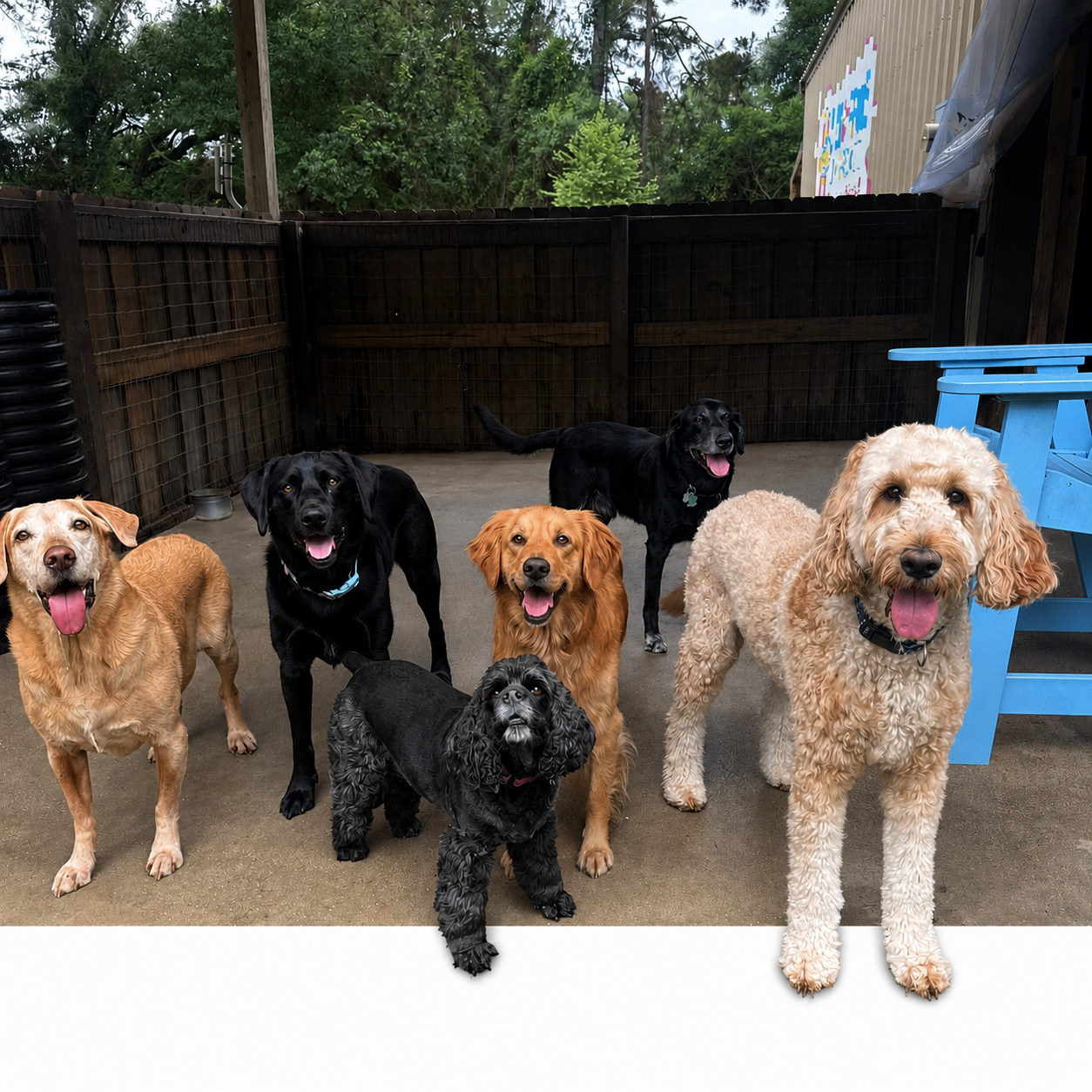 Sea Paws Dog Resort Facebook ad from Jun 23, 2026