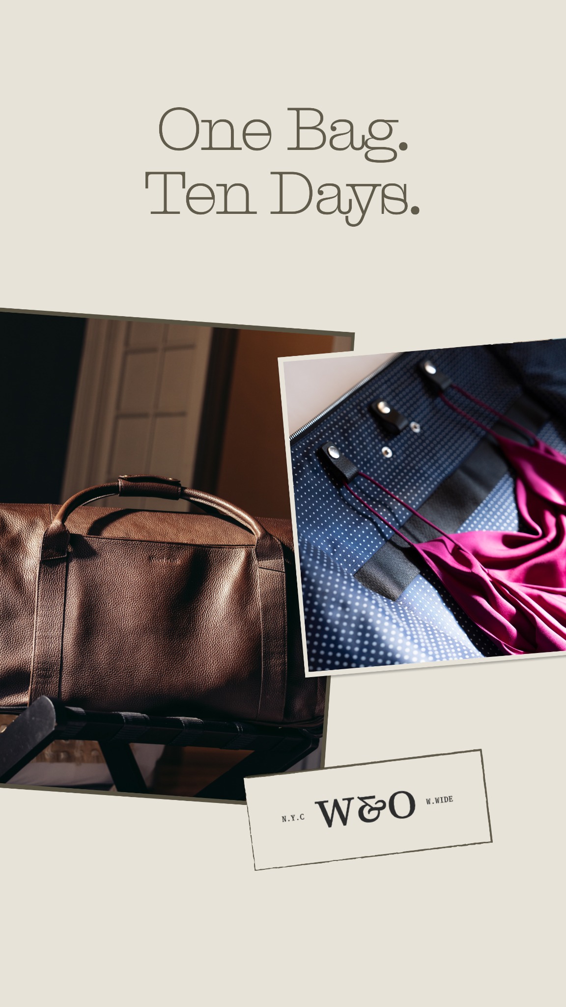 Wool & Oak Facebook ad