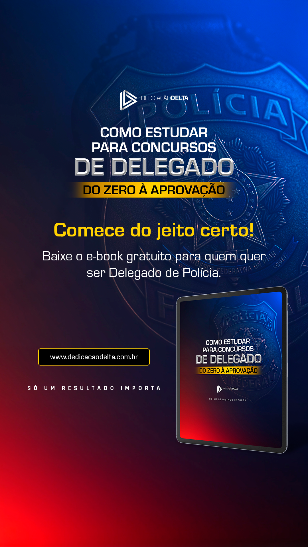 Dedicação Delta Facebook ad