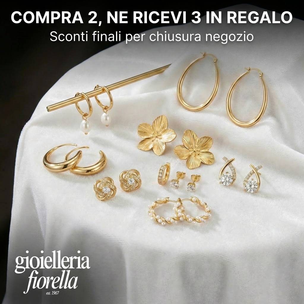 Gioielleria Fiorella Facebook ad: Gioielli senza tempo con grandi sconti a partire da soli 30€