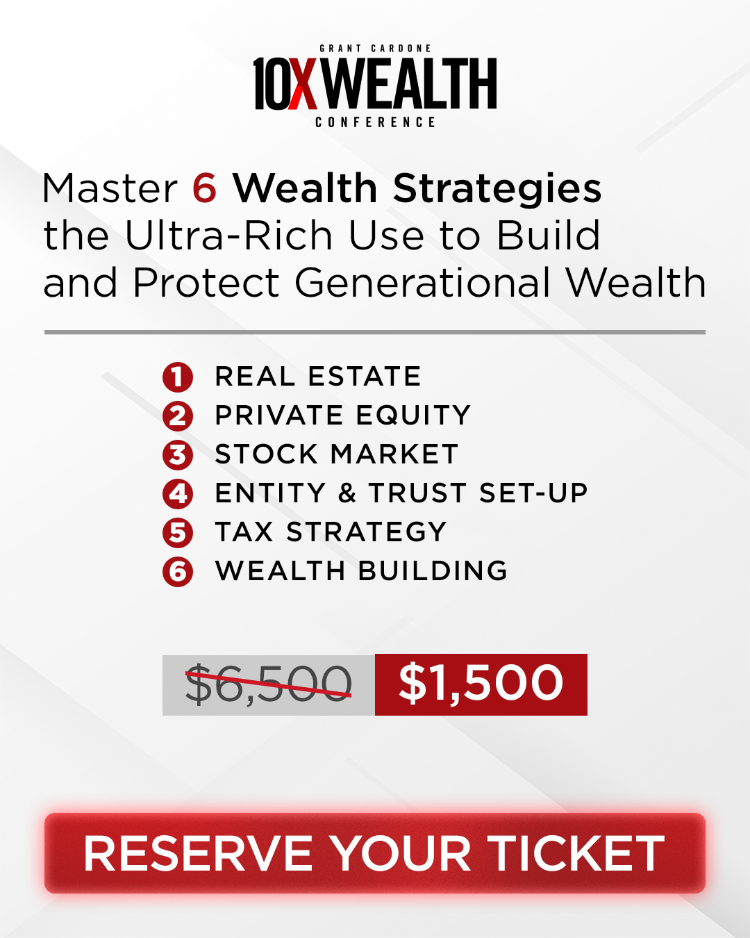 Grant Cardone Facebook ad