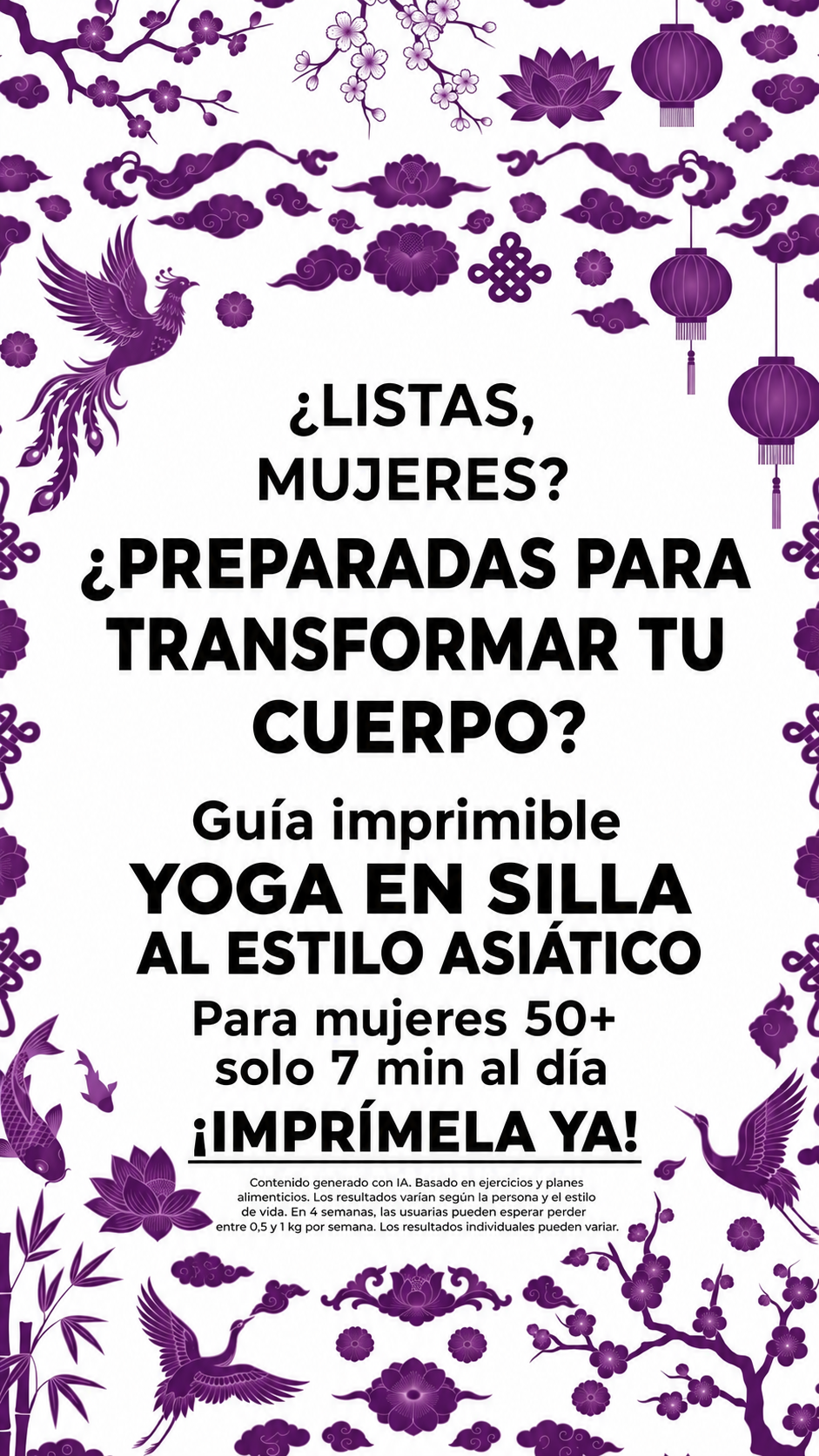 Lori Fitness Facebook ad: ¡Siéntete más fuerte, con más energía y activa…