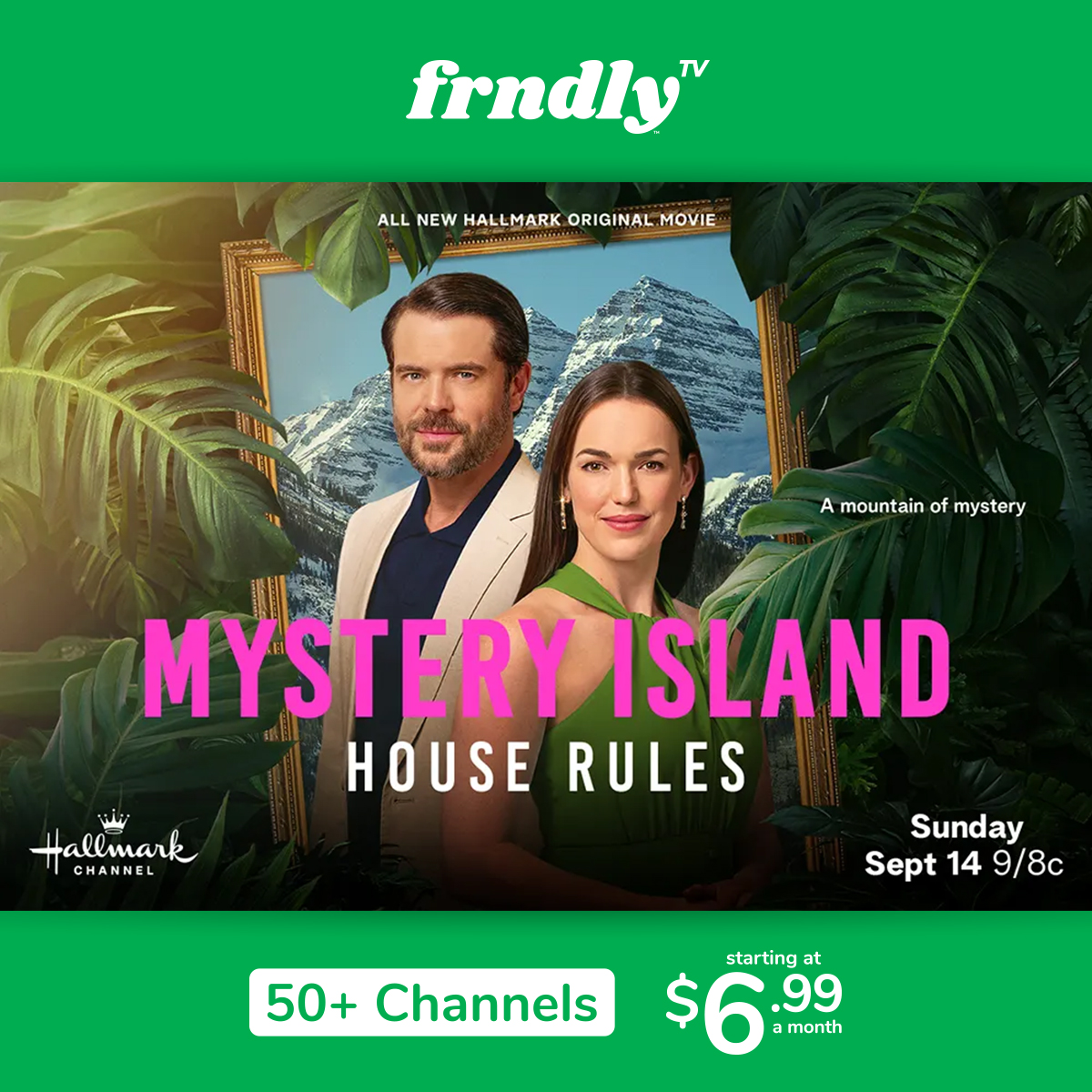 Frndly TV Facebook ad