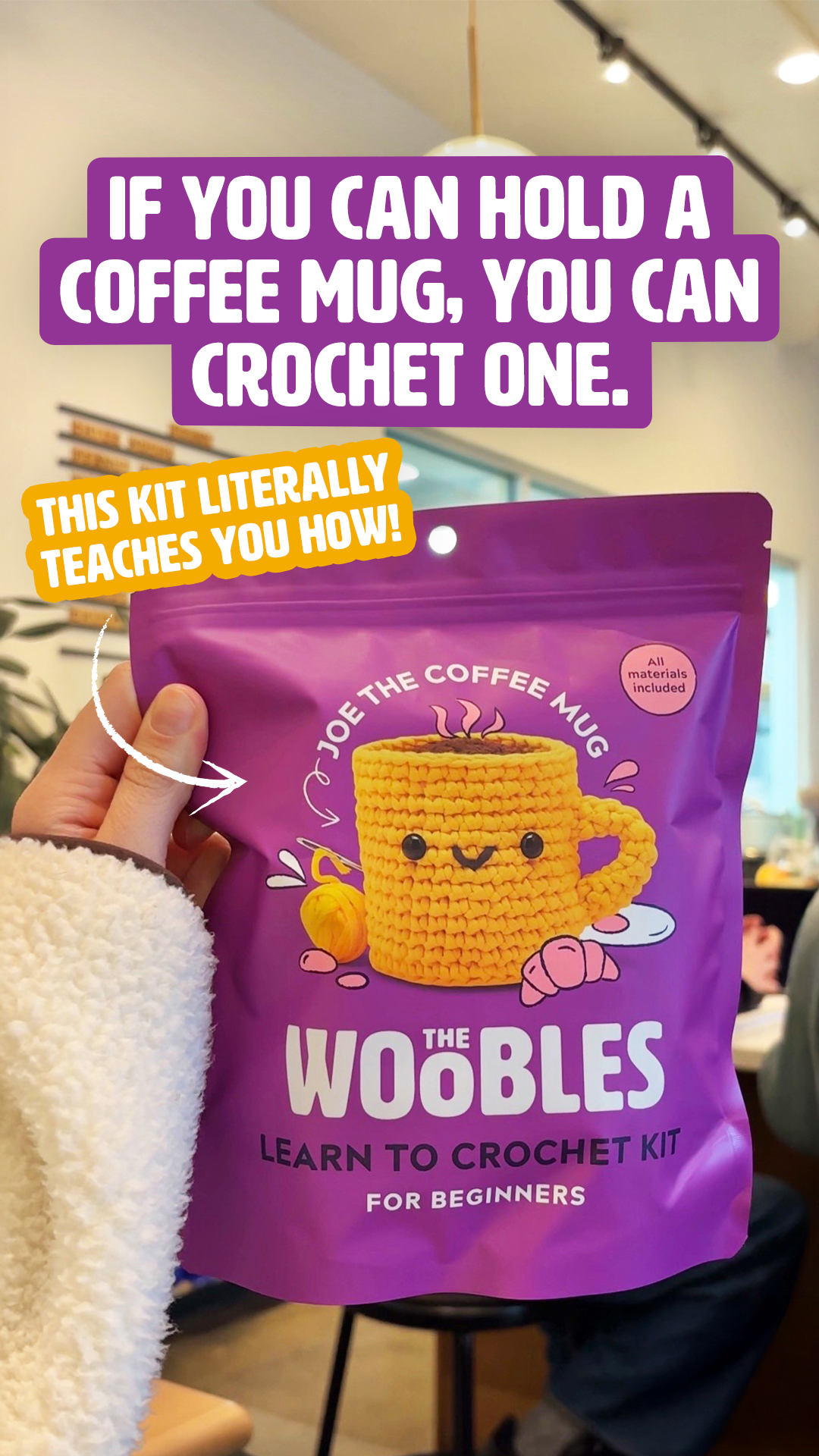 The Woobles Facebook ad from Feb 19, 2026