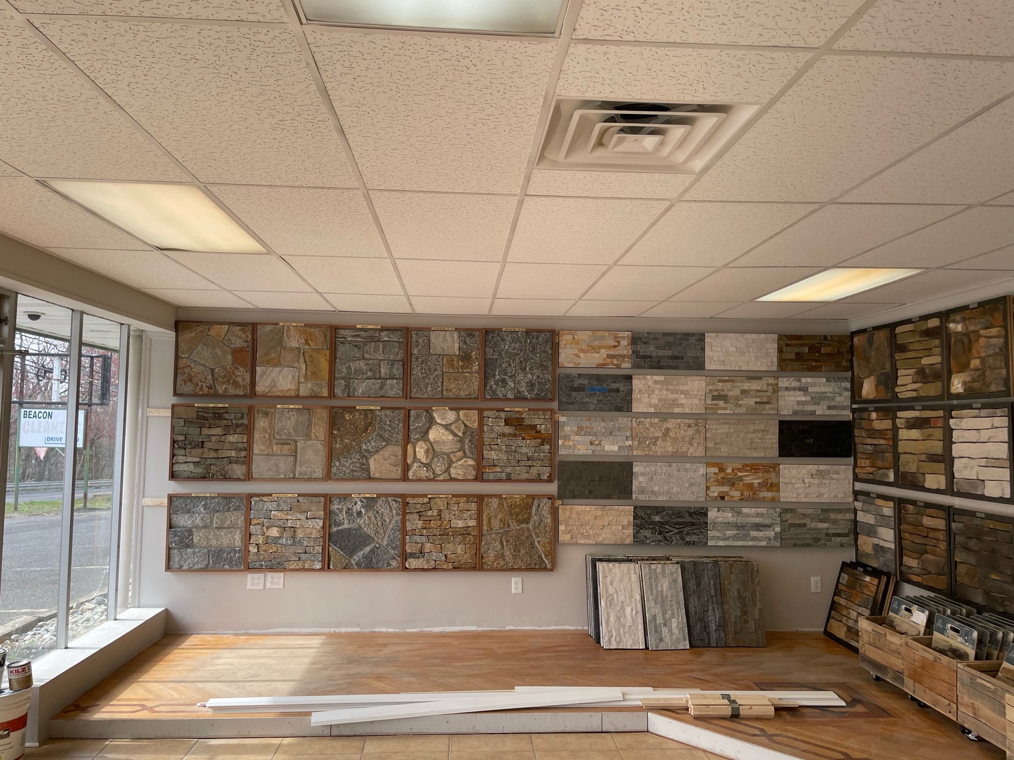 Michael McEvoy Facebook ad: Stone Veneer and Thin Brick Showroom!