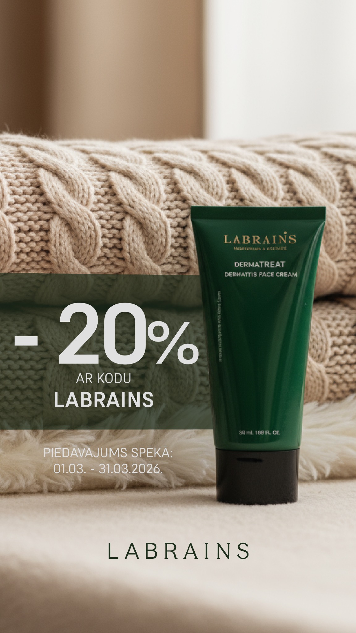 Labrains - Clean Beauty Premium Skincare Facebook ad