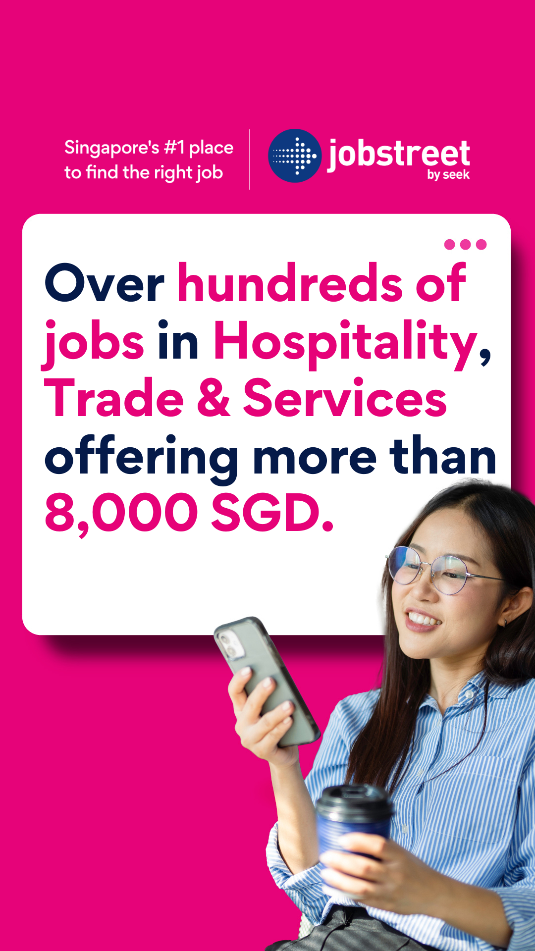 Jobstreet Singapore Facebook ad