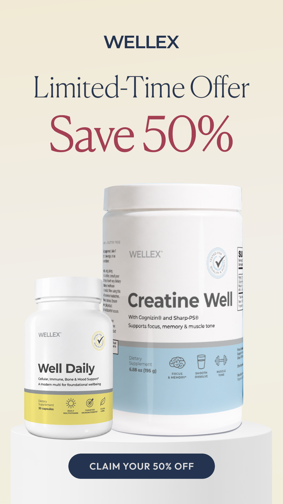 Wellex Facebook ad