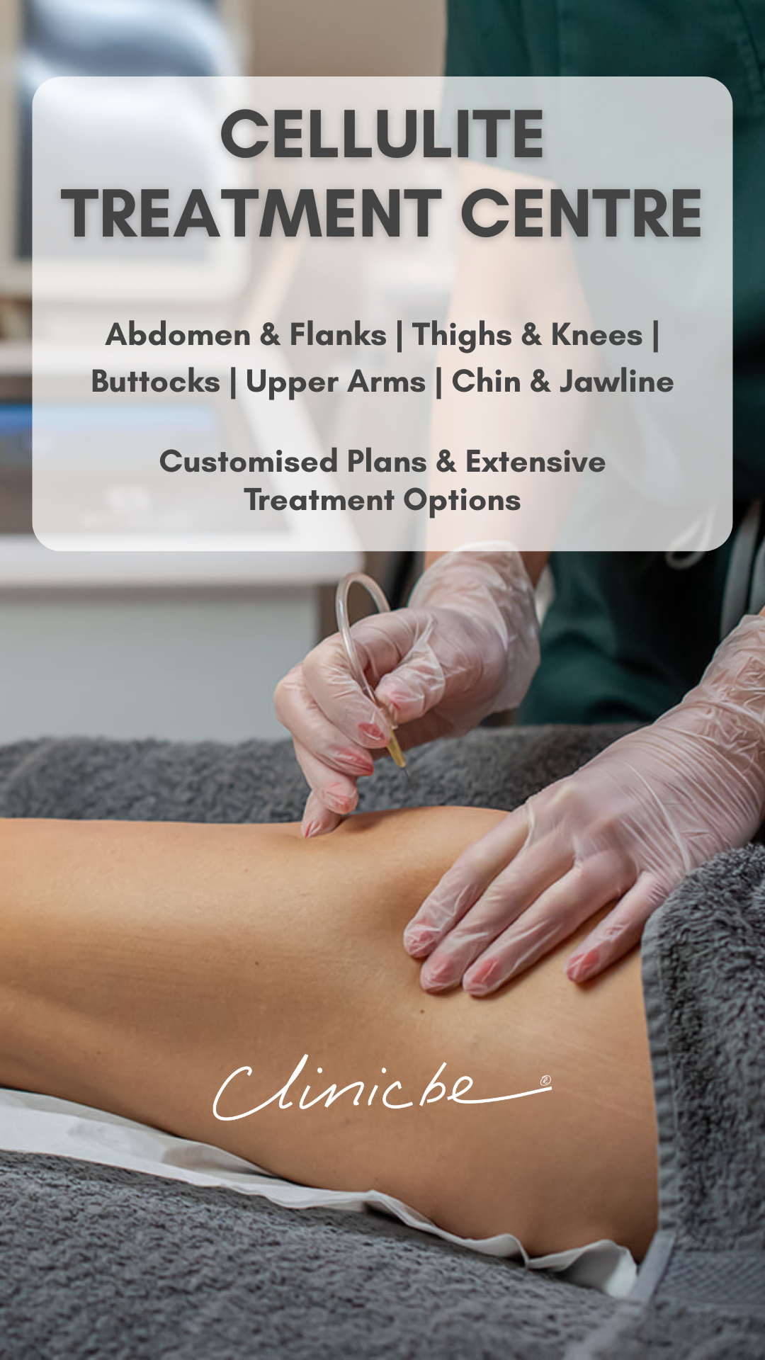 Clinicbe Facebook ad from Jul 7, 2026