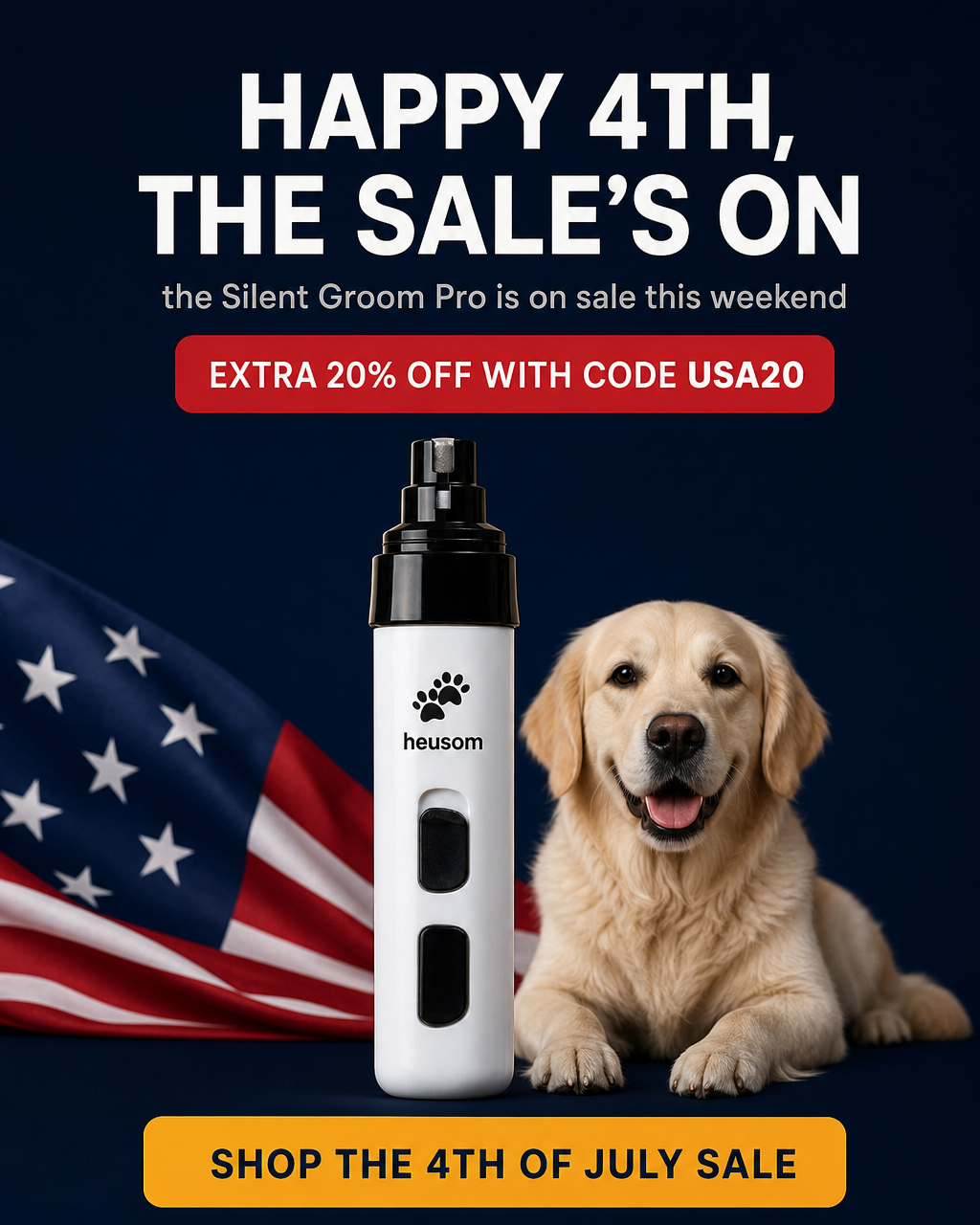 Daily Pet Discounts Facebook ad