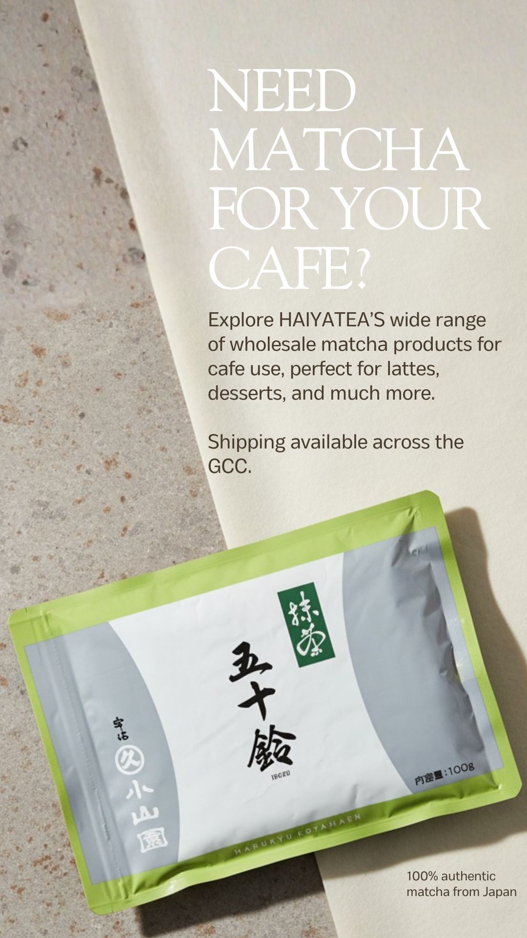 Haiyatea Facebook ad
