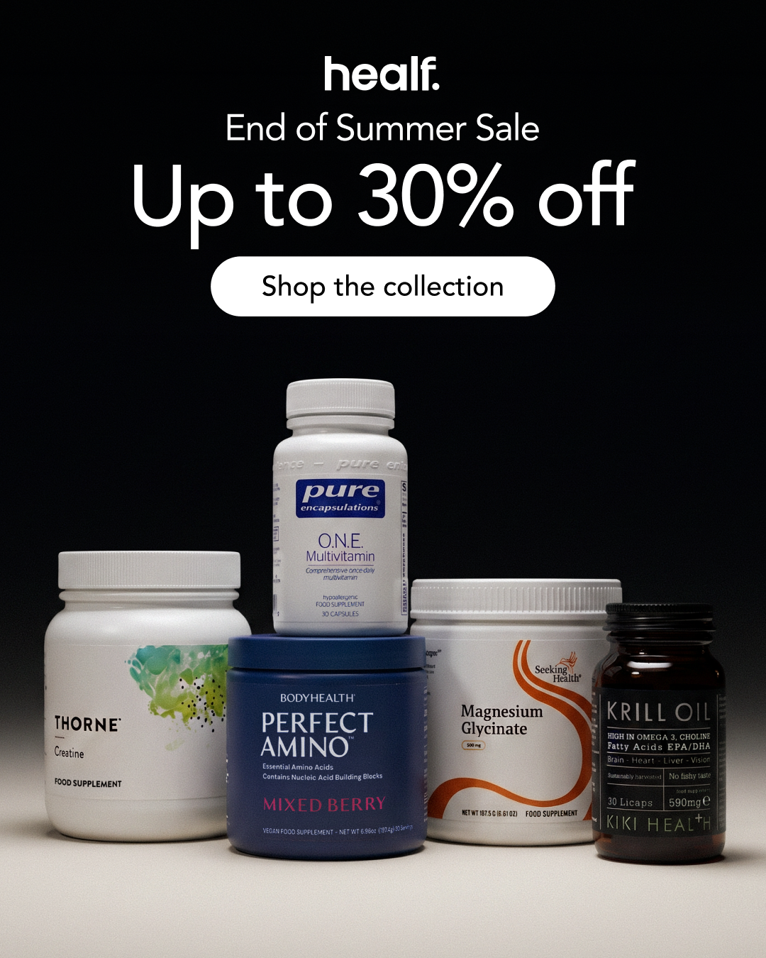Healf. Facebook ad