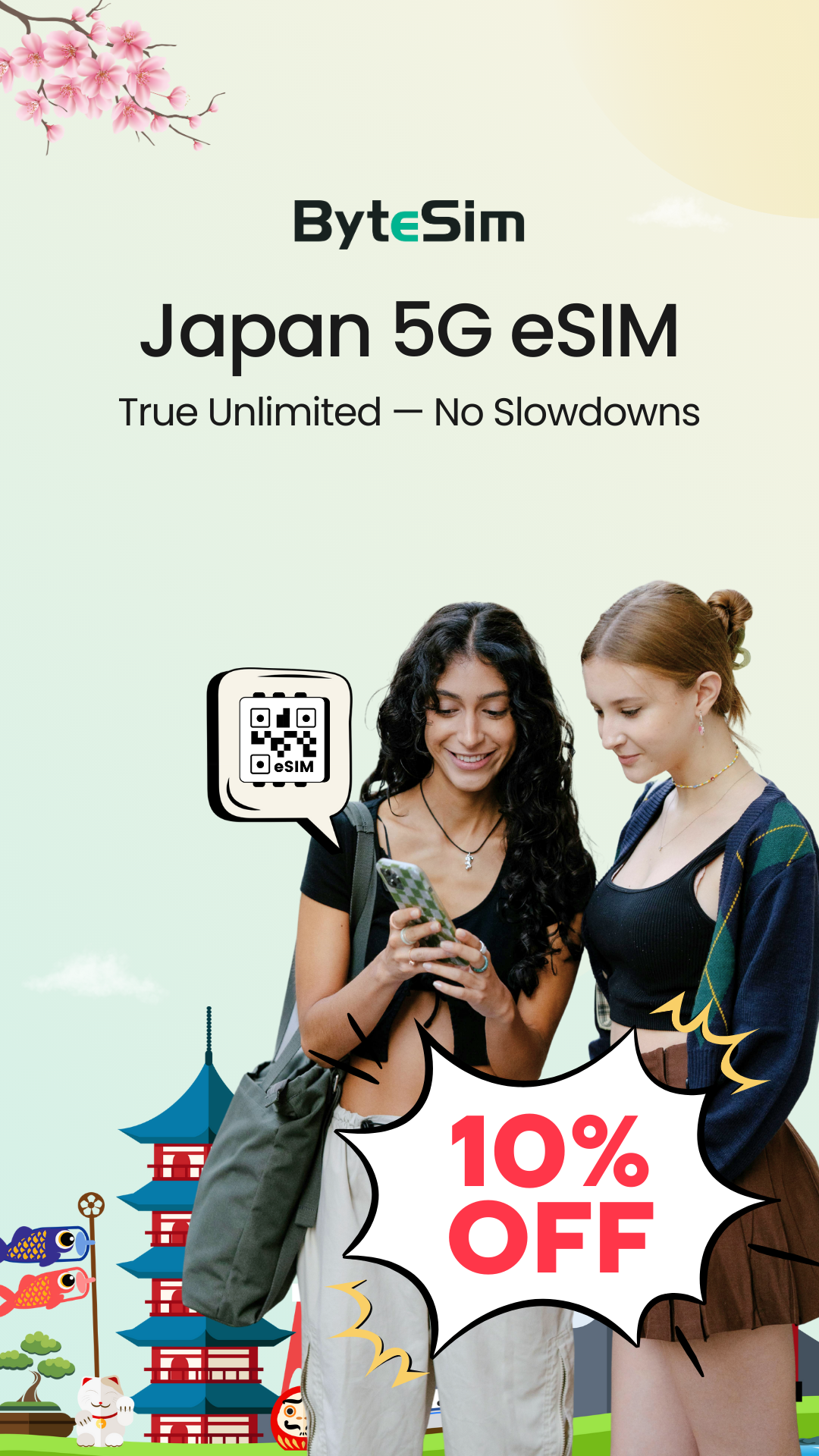 ByteSim Facebook ad