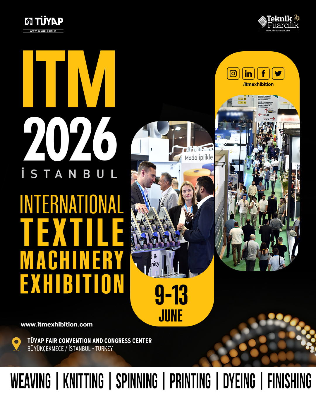 ITM Facebook ad: ITM 2026 International Textile Machinery Exhibition