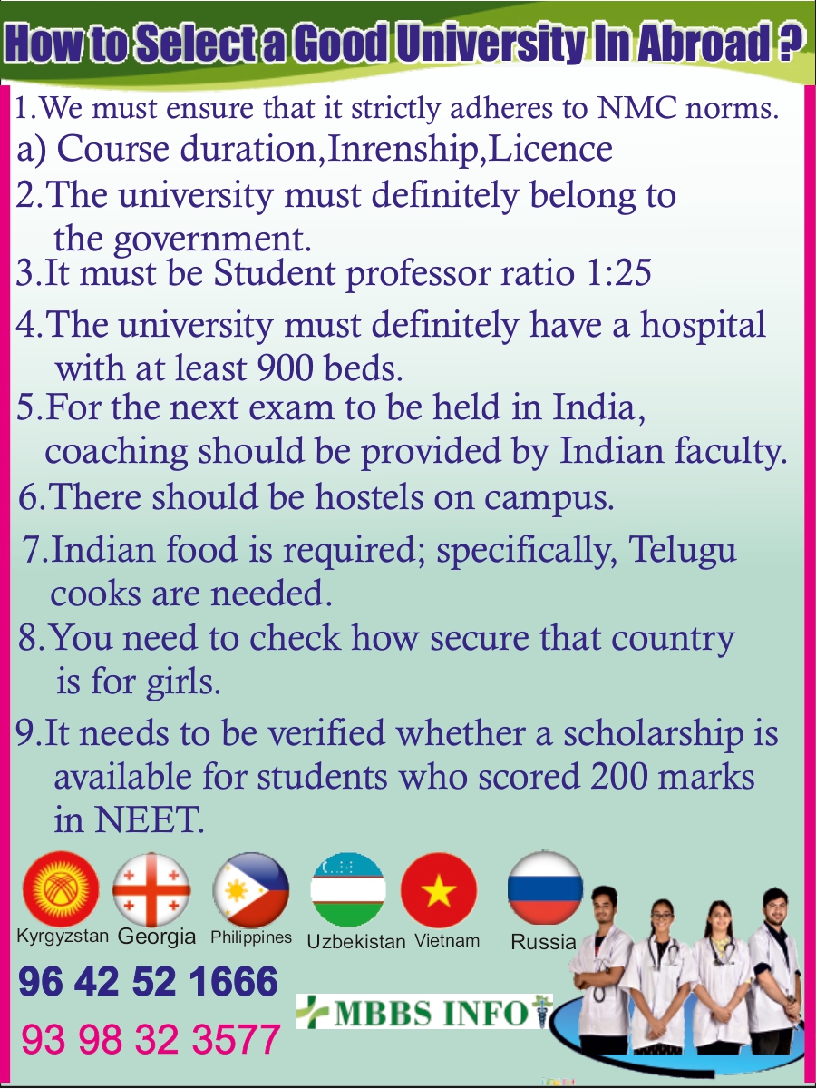 MBBS Info Educational Consultancy Facebook ad: Keep these points in mind before taking MBBS…